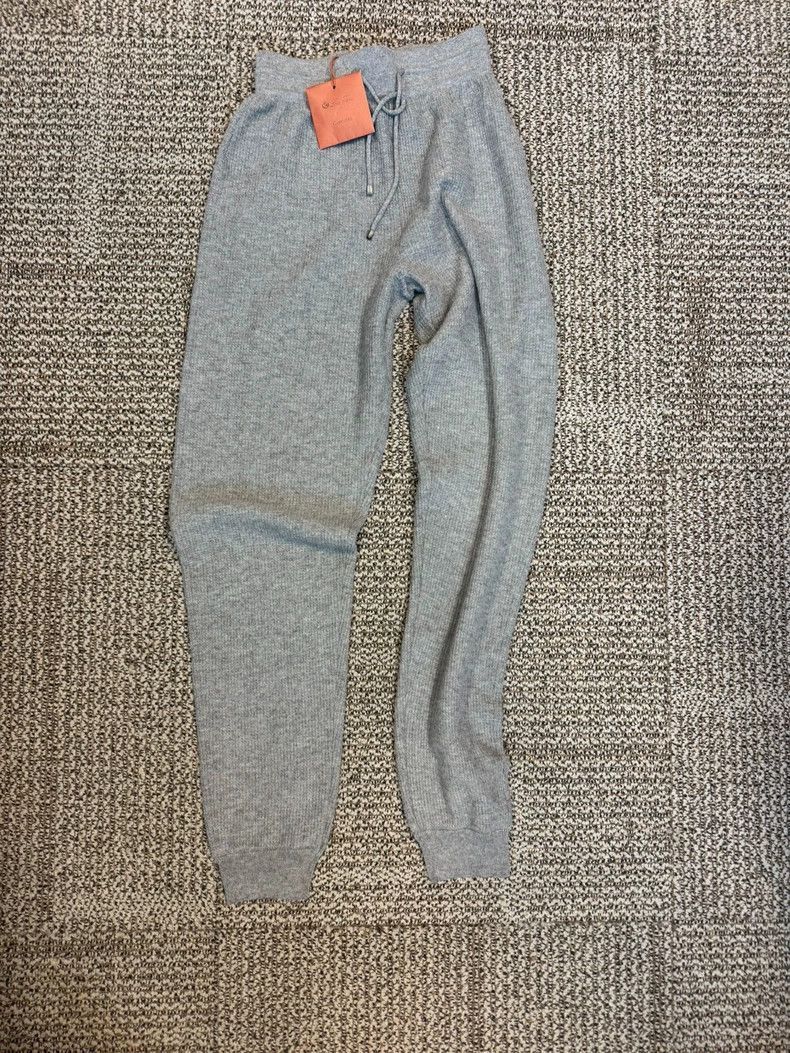 Ermenegildo Zegna Loro Piana Gray Cashmere Casual Pants-2508 Size US 26 / EU 42 - 1 Thumbnail