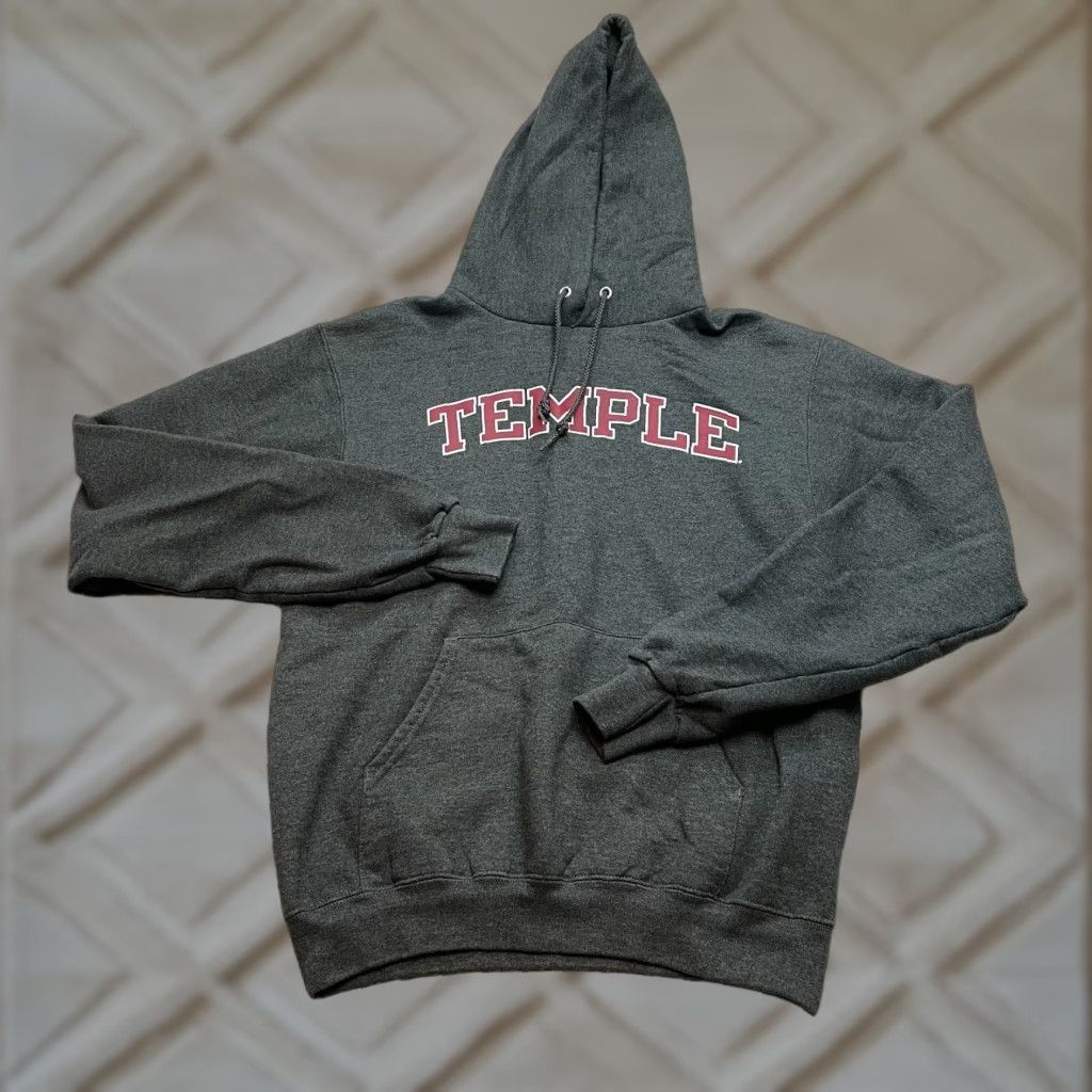 Champion Champion Hoodie Mens Small Gray Logo Pullover Sweatshirt Knit Size US S / EU 44-46 / 1 - 1 Thumbnail