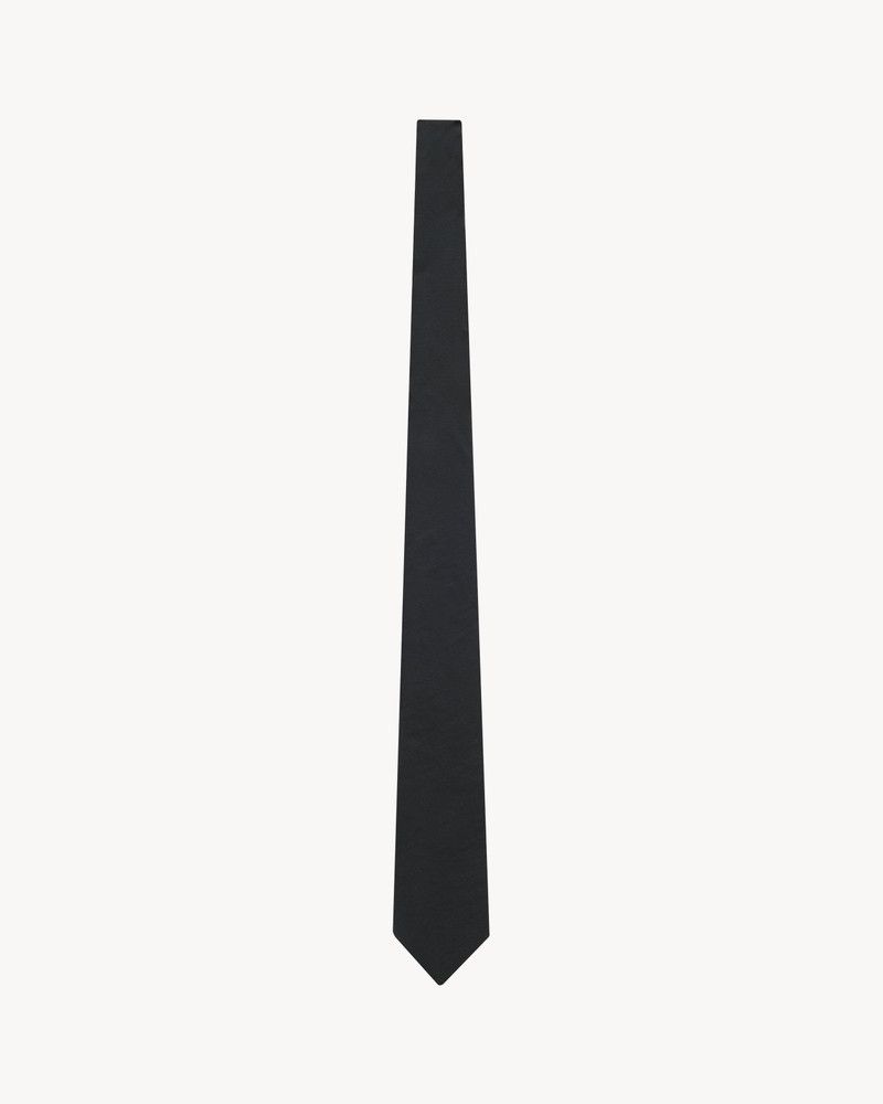 Saint Laurent Paris o1s1wg110126 811459 Size: L / Wide Tie in Cotton Silk Voile Size ONE SIZE - 1 Preview