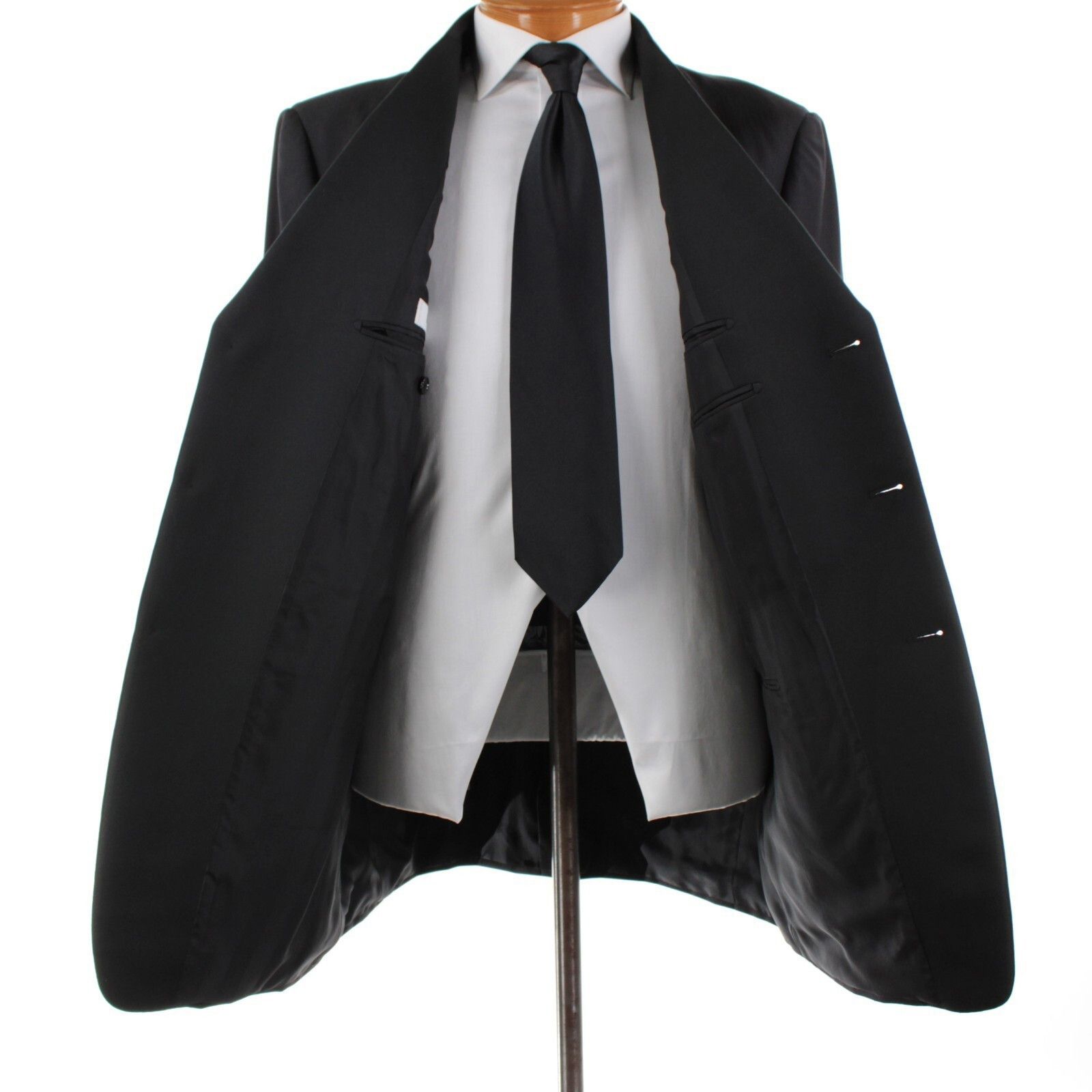 Pal Zileri Pal Zileri NWT 100% Wool Two Piece Tuxedo Size 60L (50L US) Size 50R - 8 Thumbnail