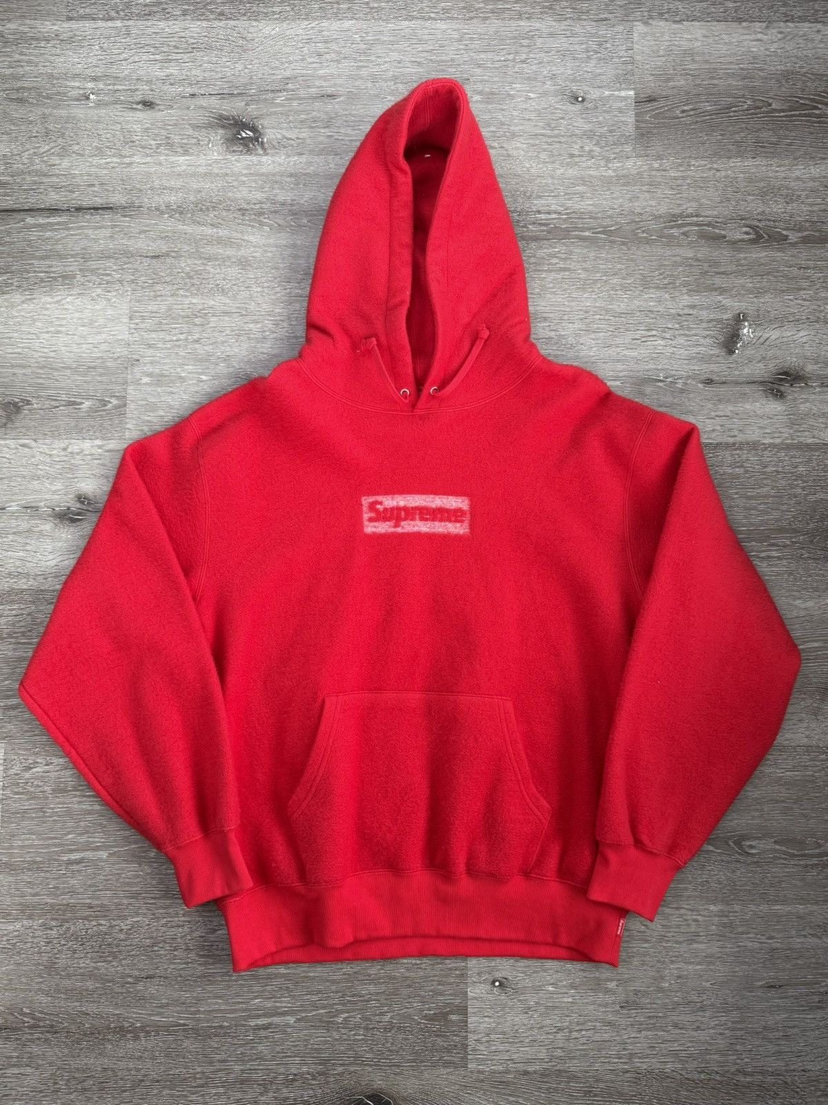 Supreme Supreme "Inside Out" Box Logo Hooded Sweatshirt / RED Size US M / EU 48-50 / 2 - 1 Thumbnail