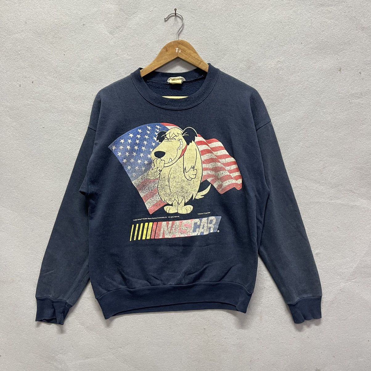 NASCAR Vintage 1994 Wacky Races × NASCAR Sweatshirt – Made in Japan Size US M / EU 48-50 / 2 - 1 Thumbnail