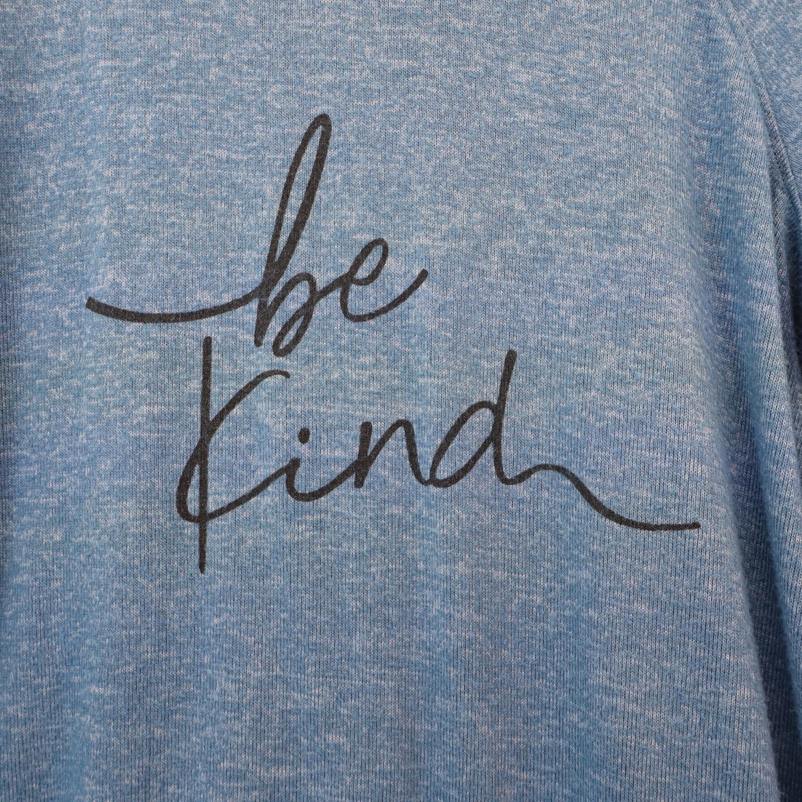 Buffalo David Bitton Buffalo David Bitton Be Kind Sweatshirt Medium Blue Size US M / EU 48-50 / 2 - 2 Thumbnail