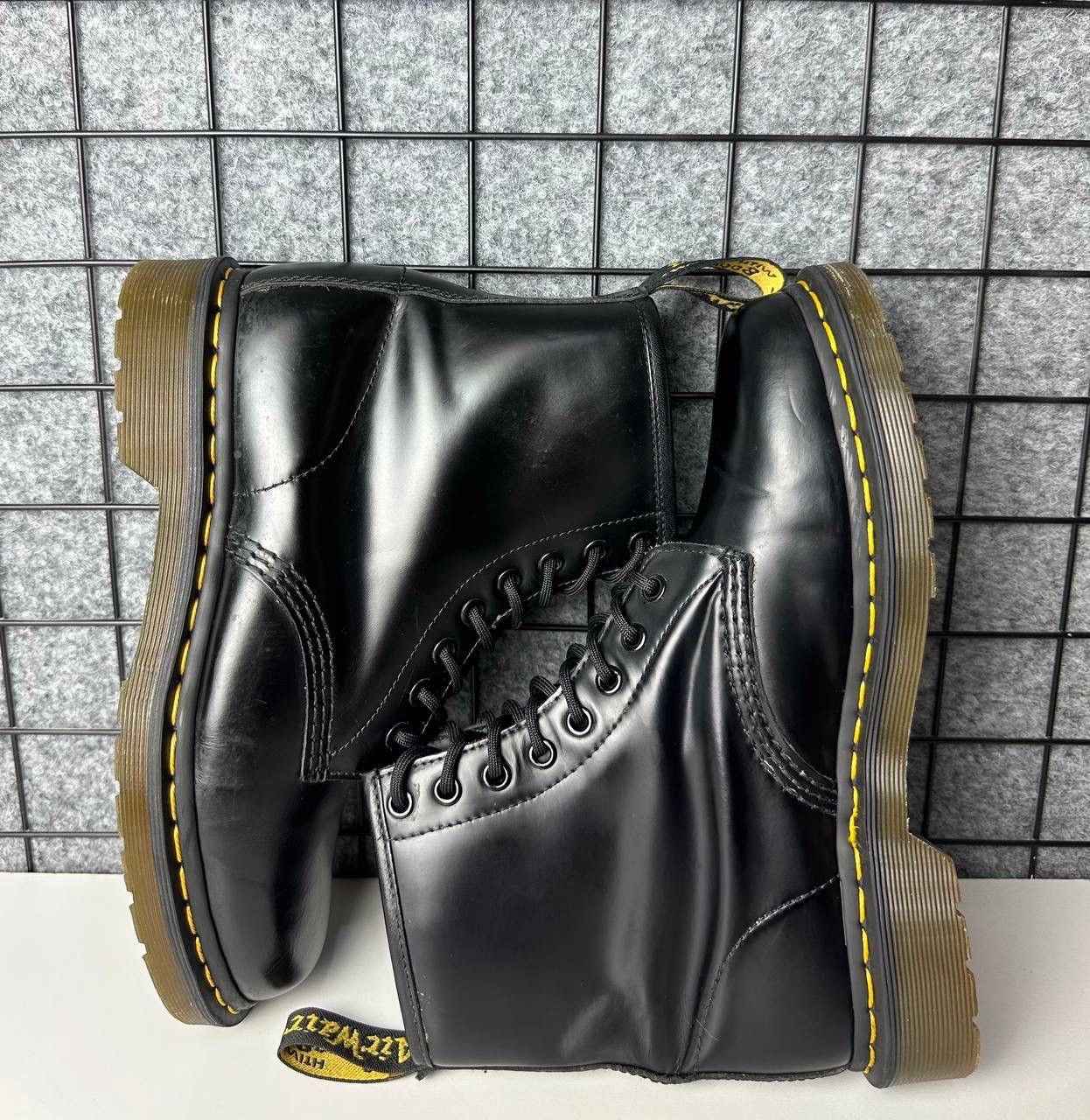 Dr. Martens × Leather Dr. Martens Leather Boots US7 ladies Size US 7 / IT 37 - 4 Thumbnail