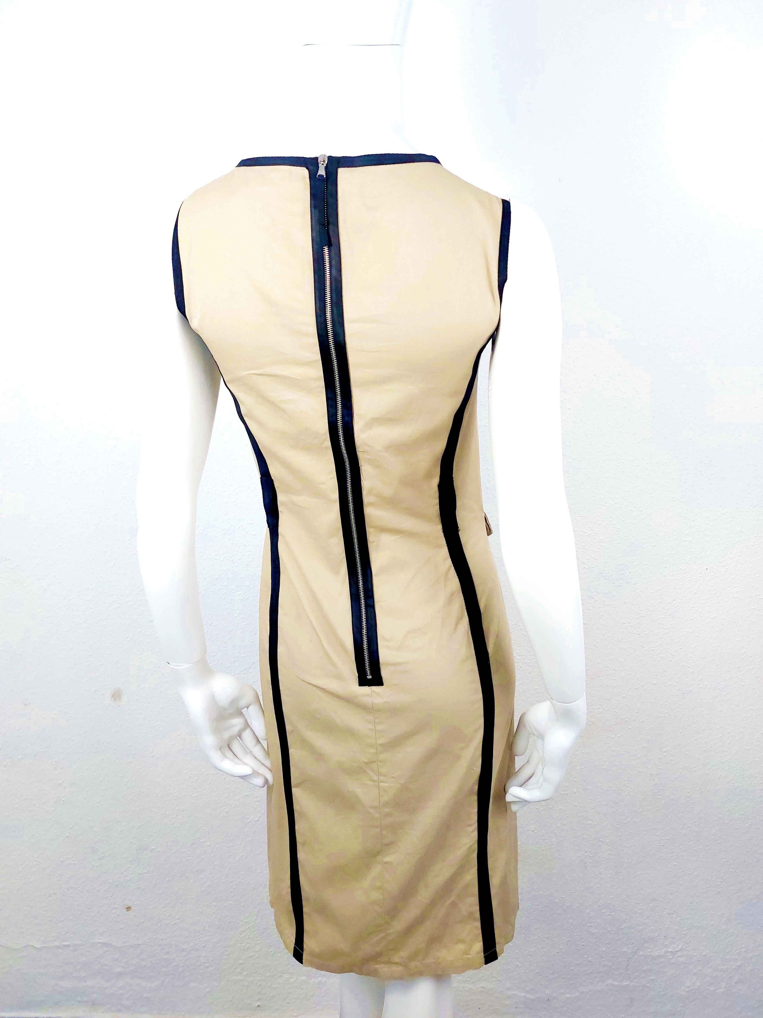 Dolce & Gabbana Dolce Gabbana Cargo Safari Military Bondage Corset Dress Size S / US 4 / IT 40 - 11 Thumbnail