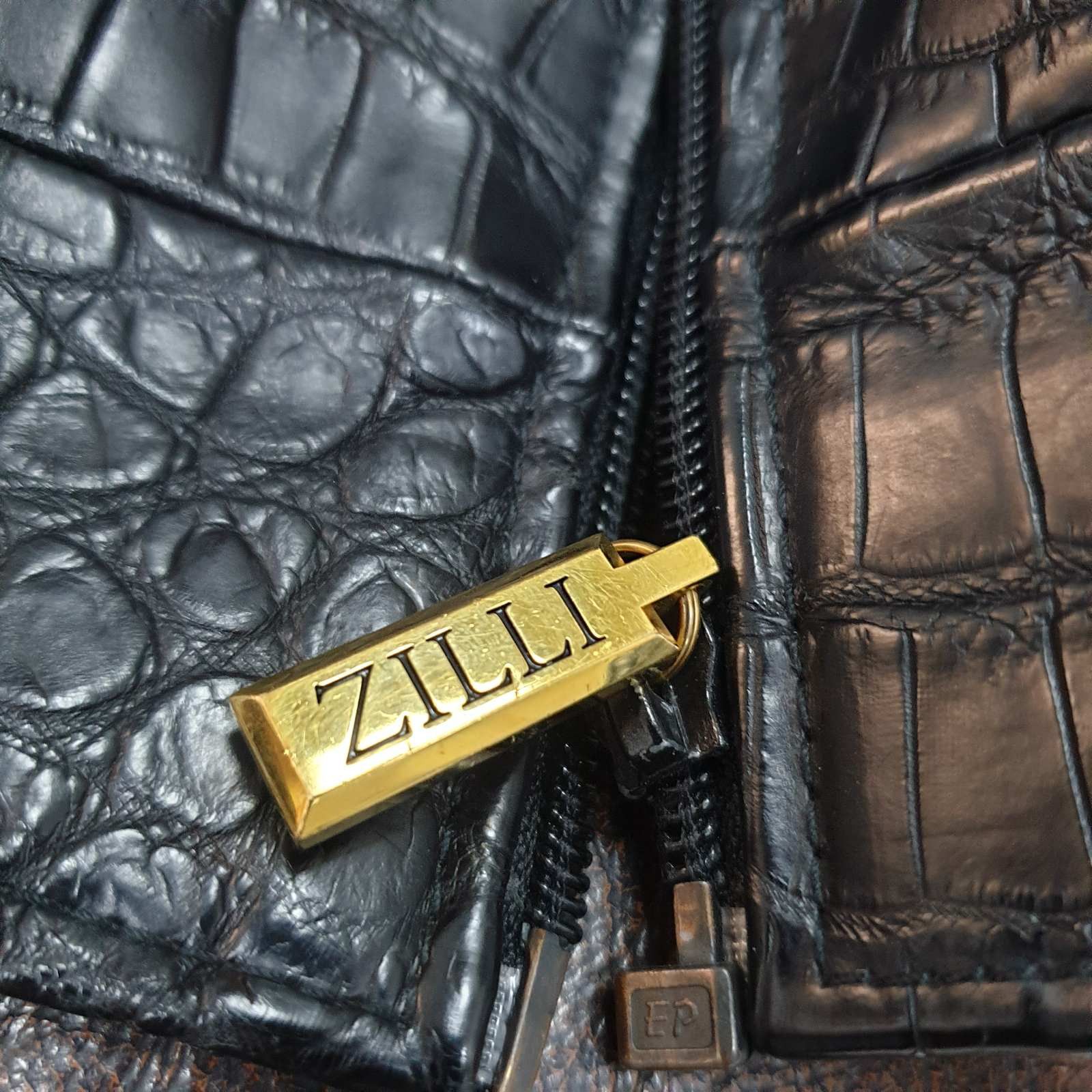 Zilli Zilli croco leather jscket Size US XXL / EU 58 / 5 - 20 Thumbnail