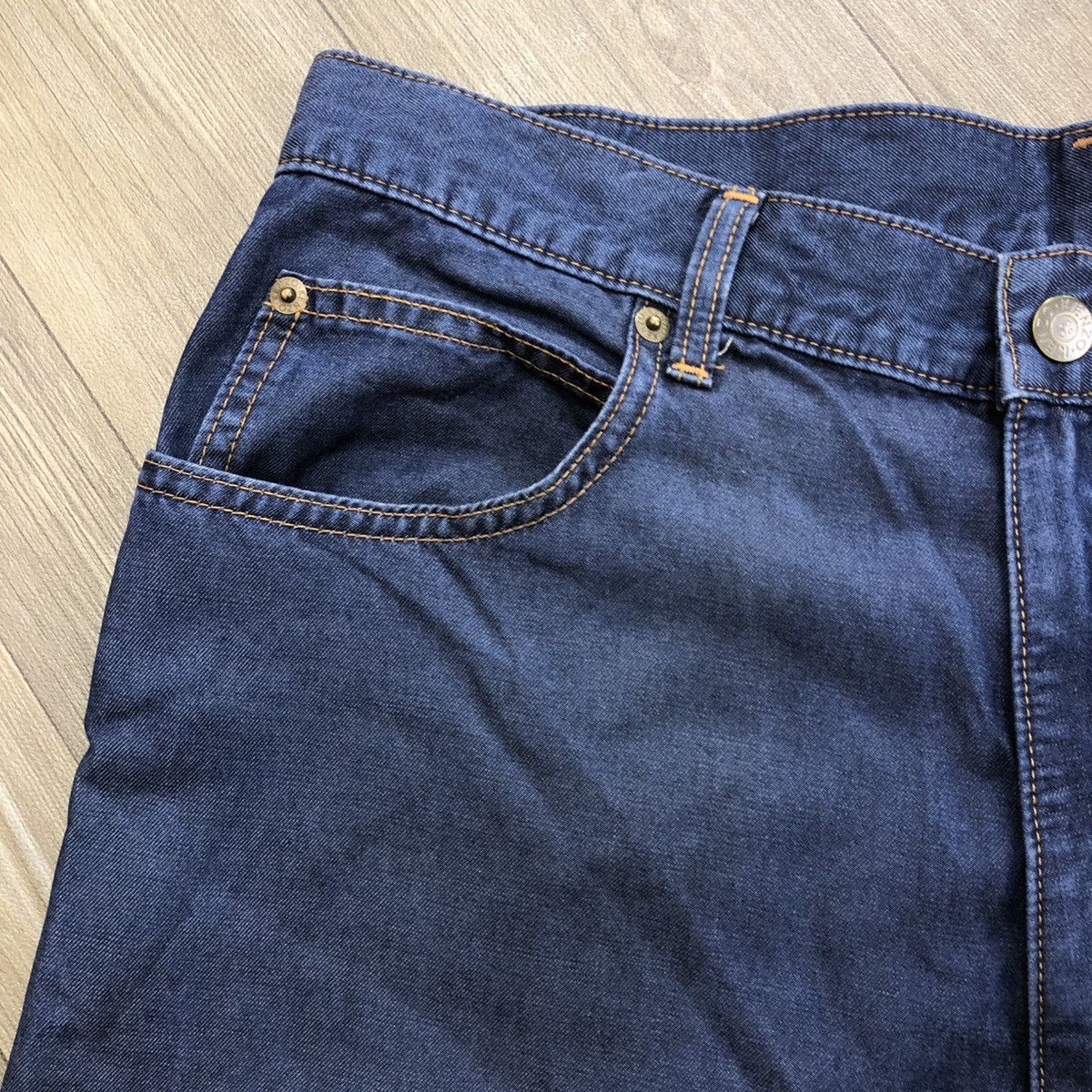 Japanese Brand × Kenzo × Vintage Vintage Kenzo Jeans Embroidered Iconic Logo Nice Pants Size US 30 / EU 46 - 9 Thumbnail