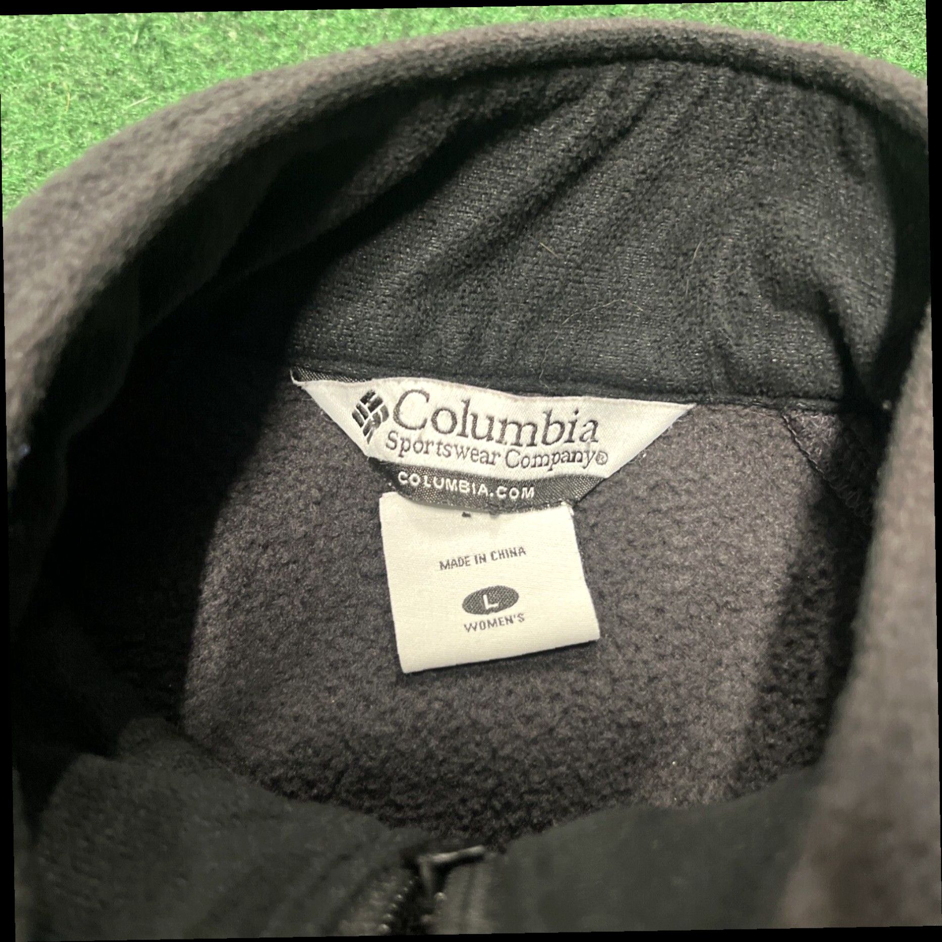Logo 7 Columbia Vest Womens Large Black Zip Sleeveless Pockets Zip Up Logo Size L / US 10 / IT 46 - 4 Thumbnail