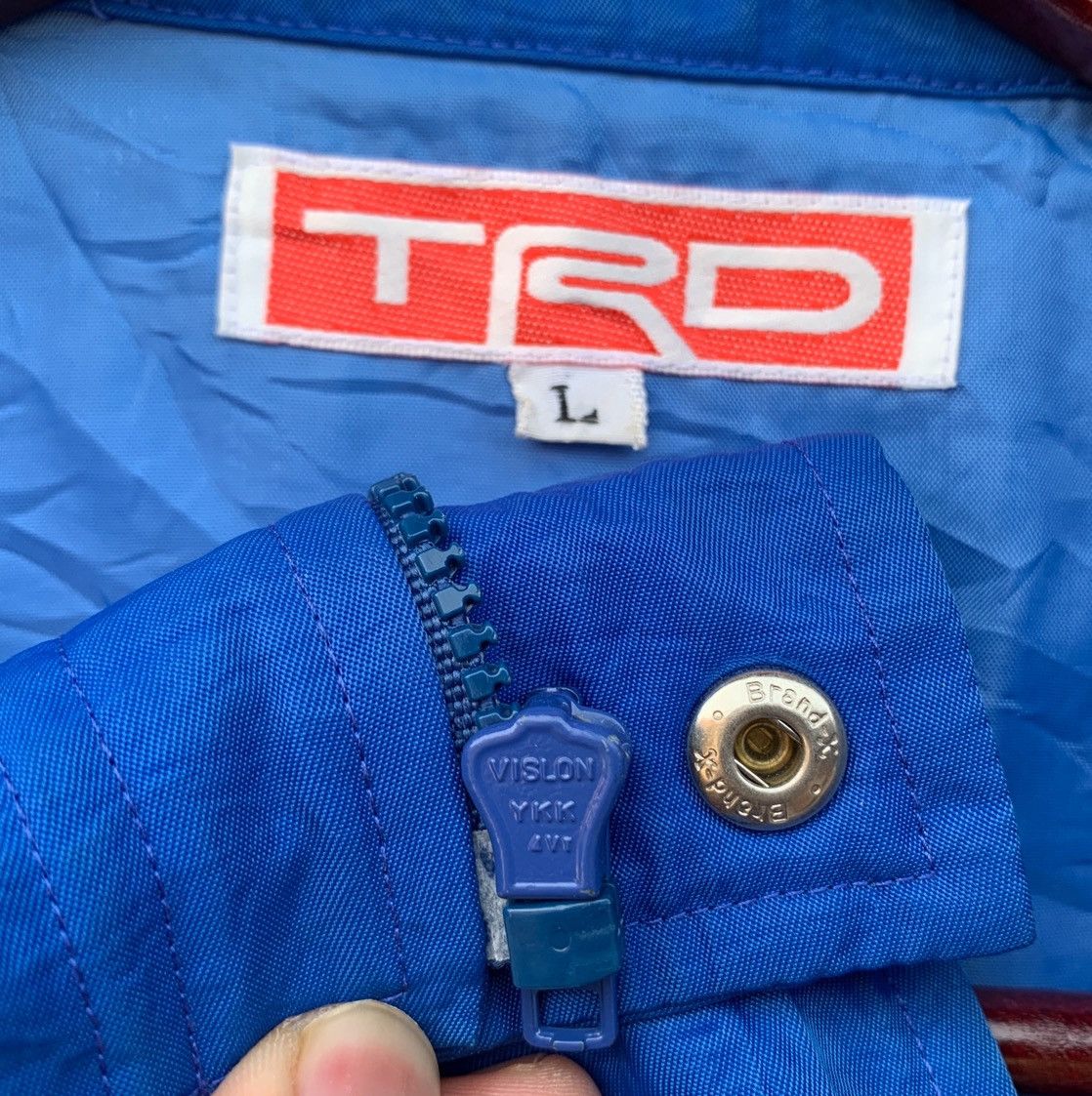 Vintage Vintage 90s Toyota TRD Racing Jacket Size US L / EU 52-54 / 3 - 12 Thumbnail