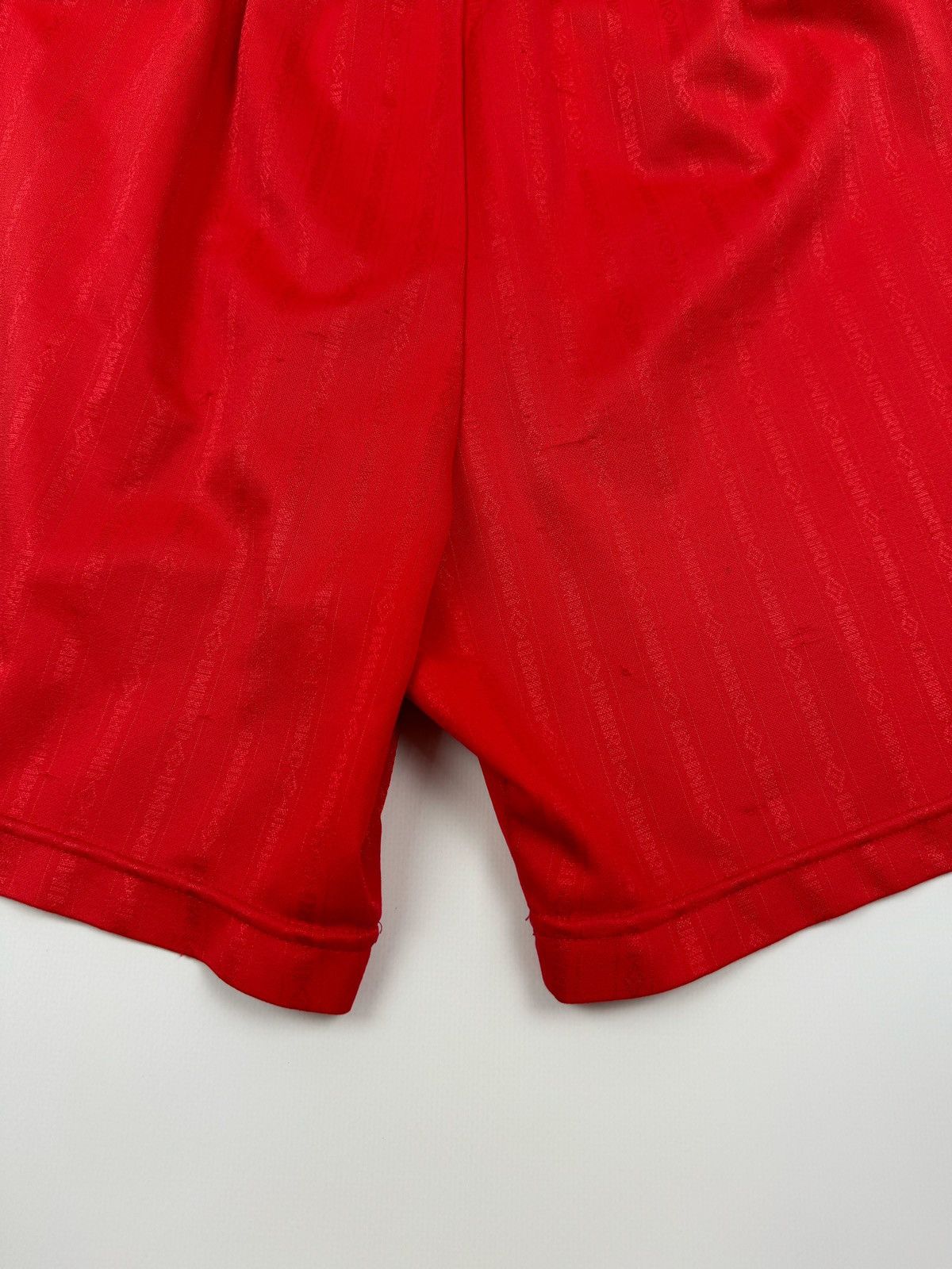 Umbro 1990’s Vintage Faded Umbro Multi-logo Shorts Size US 34 / EU 50 - 11 Thumbnail