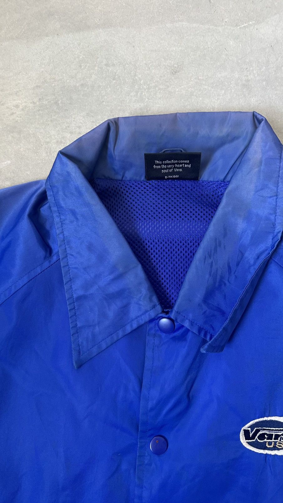 Vans VINTAGE VANS COACH JACKET Size US L / EU 52-54 / 3 - 9 Thumbnail