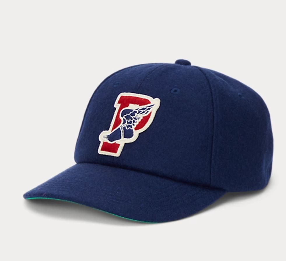 Polo Ralph Lauren Polo Ralph Lauren Fitted P-Wing Wool Ball Cap SIZE MED Size 30 - 1 Thumbnail