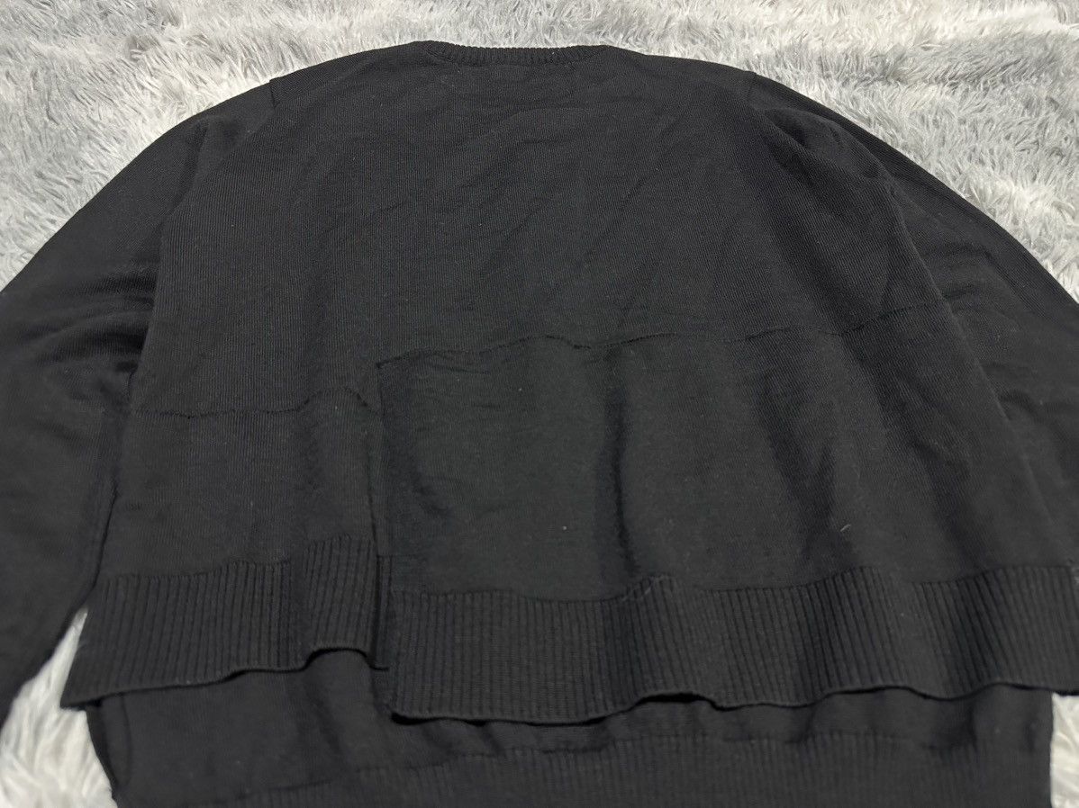 Japanese Brand 🔥Japanese Designer Archived Tora Horiuchi Asymmetric Sweater Size US S / EU 44-46 / 1 - 11 Thumbnail