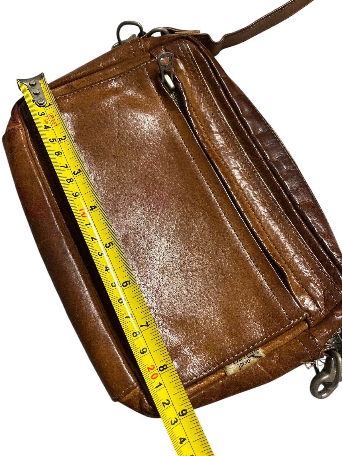 Porter Porter Sling Bag Leather Size ONE SIZE - 8 Thumbnail