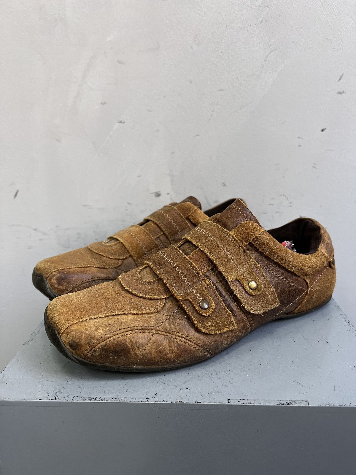 14th Addiction 14th addiction style y2k suede leather boots low hype Size US 9 / EU 42 - 5 Thumbnail