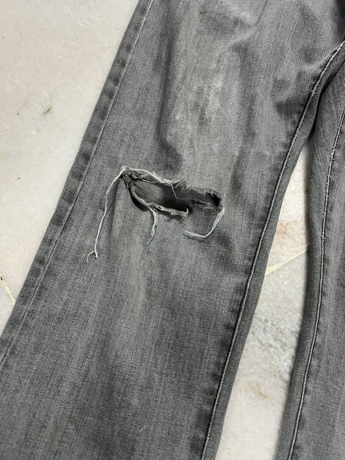 If Six Was Nine × Japanese Brand × Vintage CUSTOM CULTURE DISTRESS JEANS Size US 29 - 5 Thumbnail