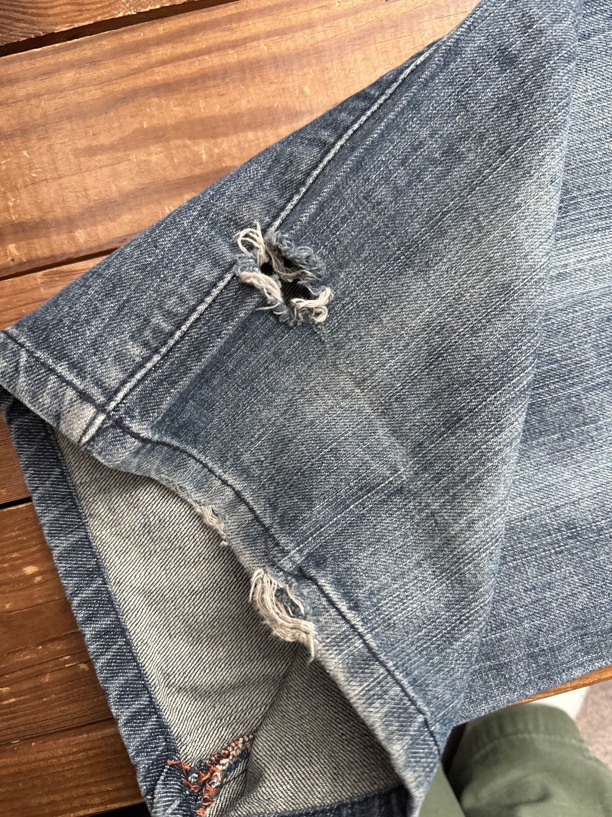 Akademiks × Vintage Vintage Y2K Akademiks Baggy Blue Denim Jeans Size US 42 / EU 58 - 4 Thumbnail