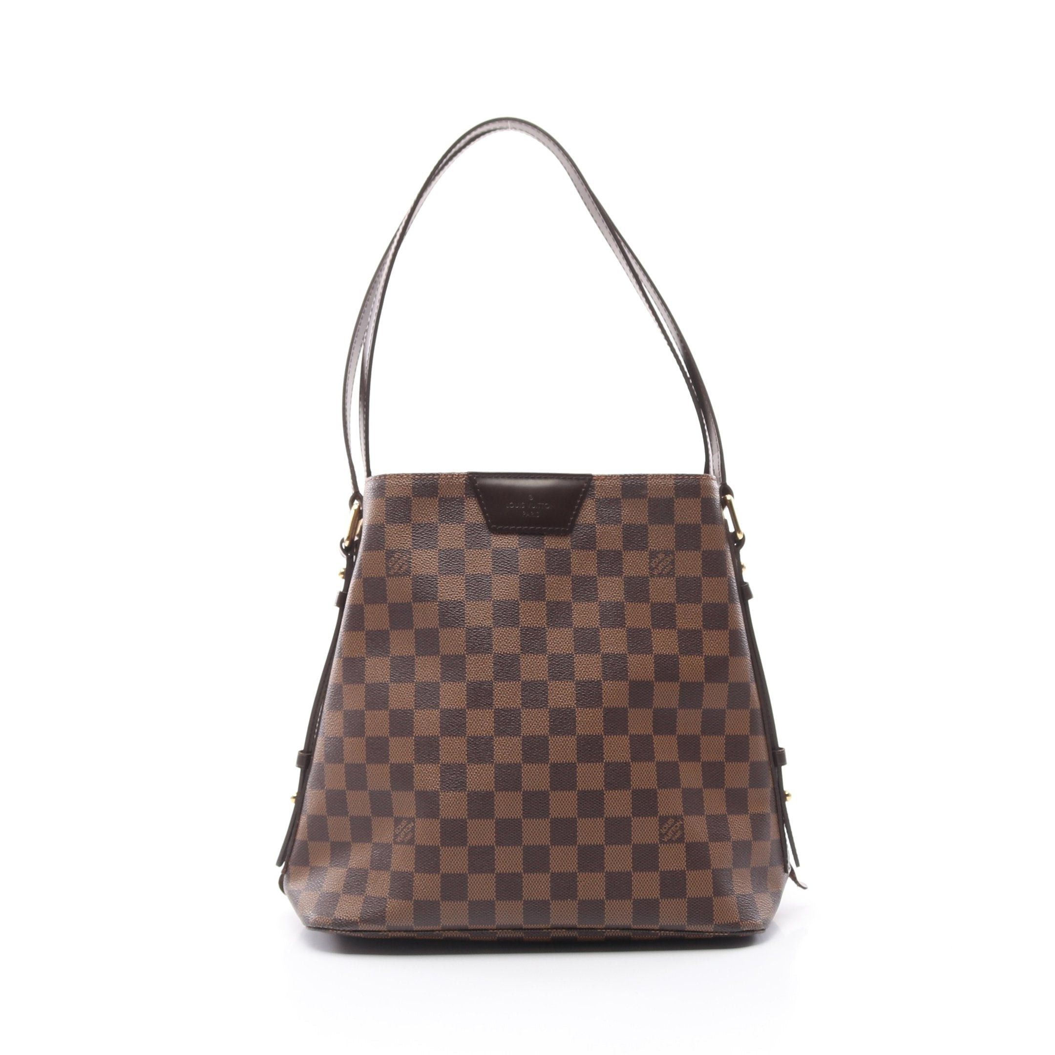 Louis Vuitton Louis Vuitton Hippopotamus Rivington Damier Ebene Shoulder Bag Leather Brown Size ONE SIZE - 1 Thumbnail