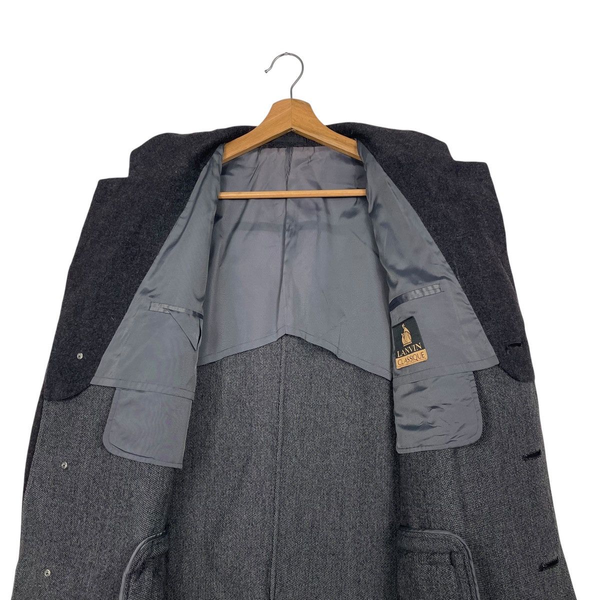 Lanvin Lanvin Classique Wool Overcoat Size US M / EU 48-50 / 2 - 13 Thumbnail