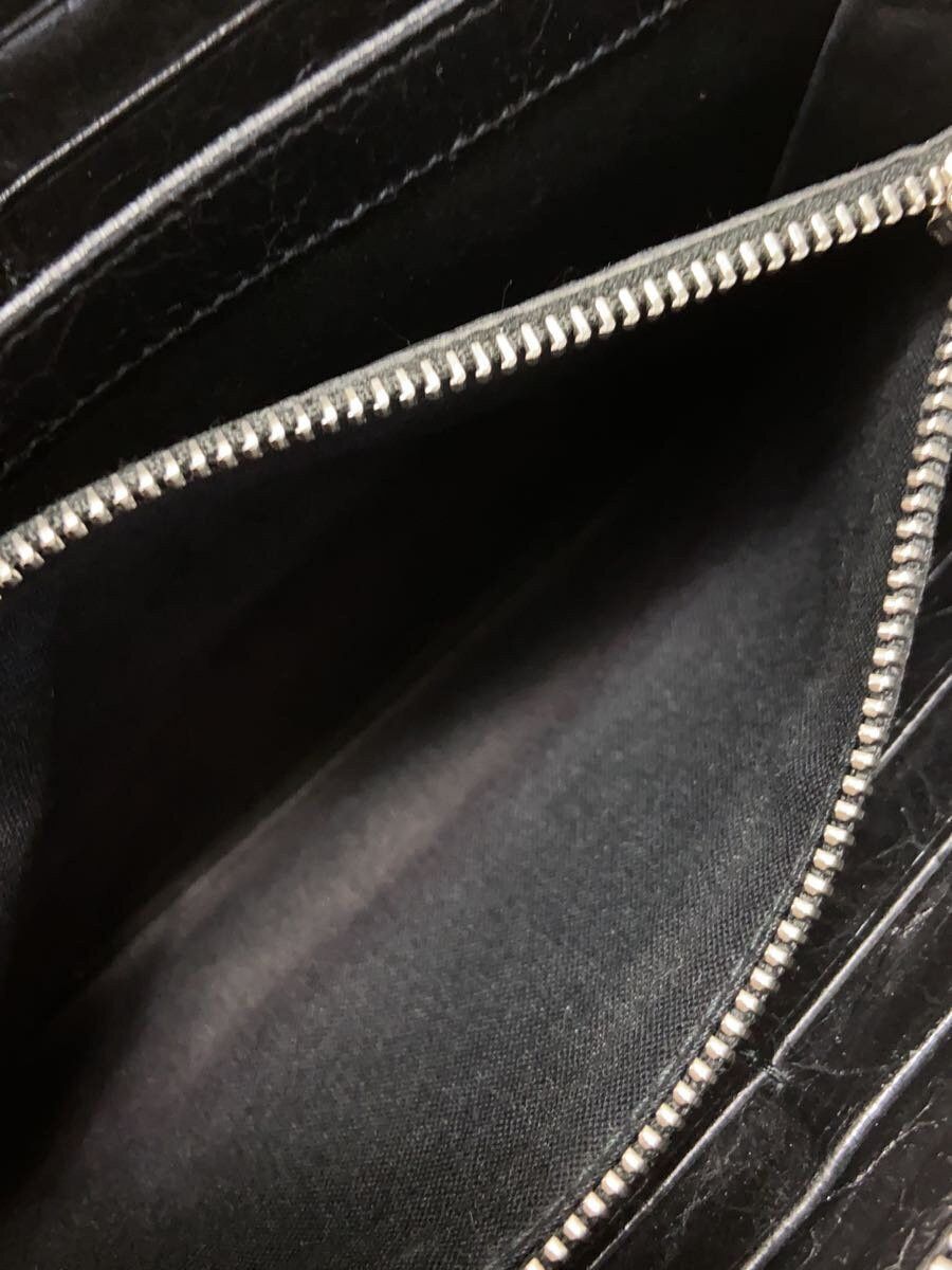 Balenciaga Balenciaga Sheep Leather Long Wallet Black Size ONE SIZE - 6 Thumbnail