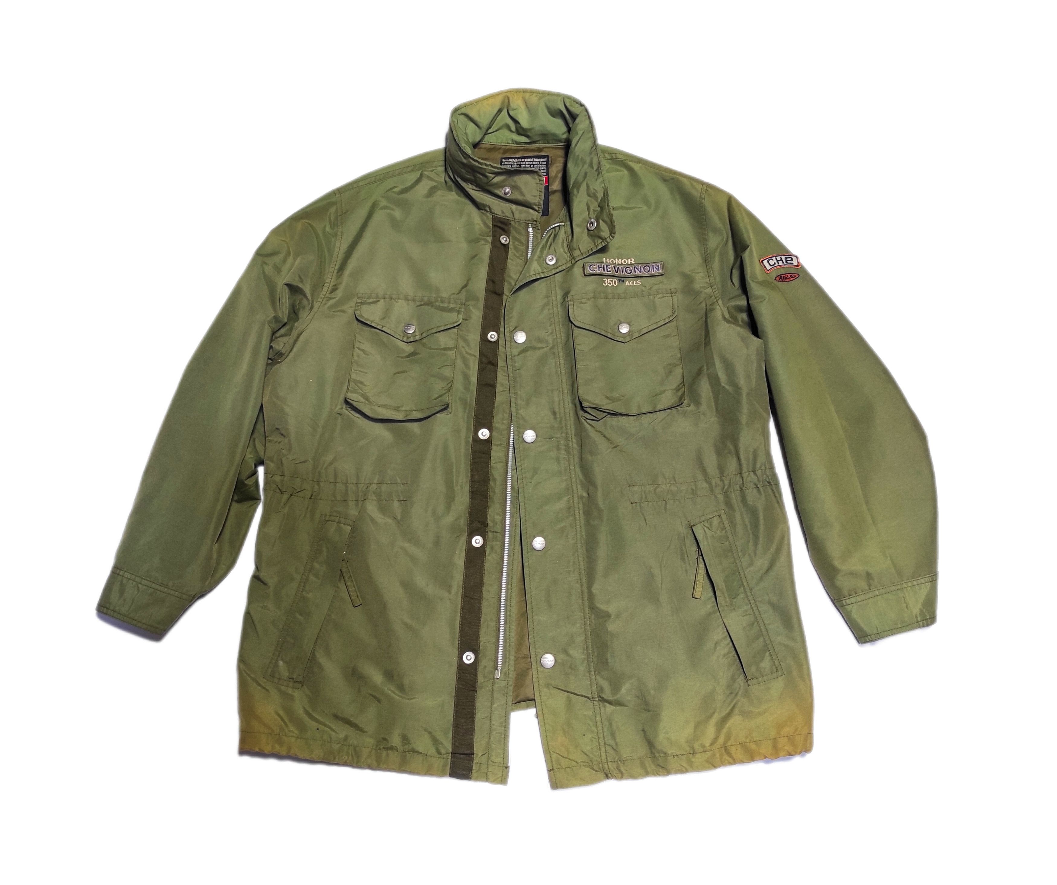 Chevignon Green Jacket CHEVINGNON Honor 350th Aces Size US L / EU 52-54 / 3 - 2 Thumbnail