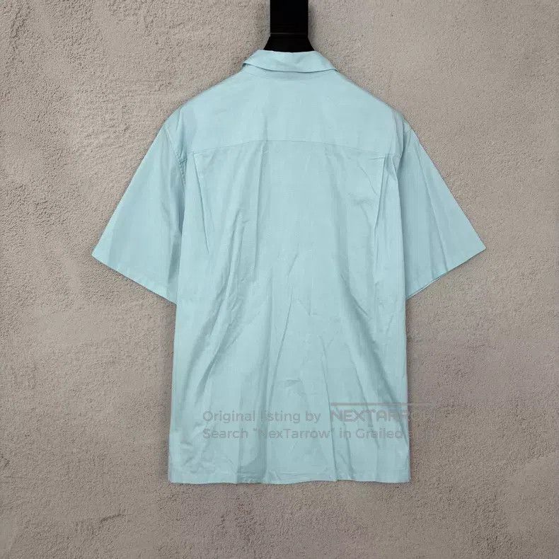 Louis Vuitton Louis Vuitton Sky Blue Beaded Monogram Embroidered Short S Size US XXL / EU 58 / 5 - 2 Thumbnail