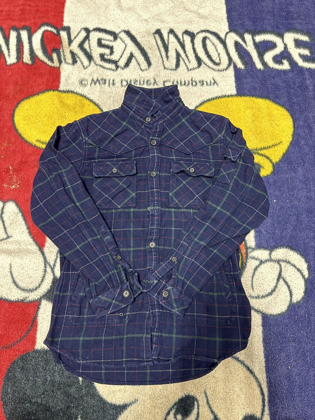 Image of Undercover Uu Flanel Shirt, Men's (Size Small)