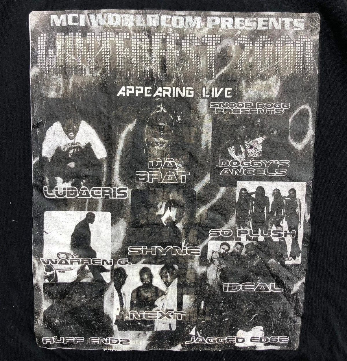 Rap Tees RARE🔥 Vintage Winterfest 2000 Warren G Shyne Rap Tees Size US XL / EU 56 / 4 - 3 Thumbnail