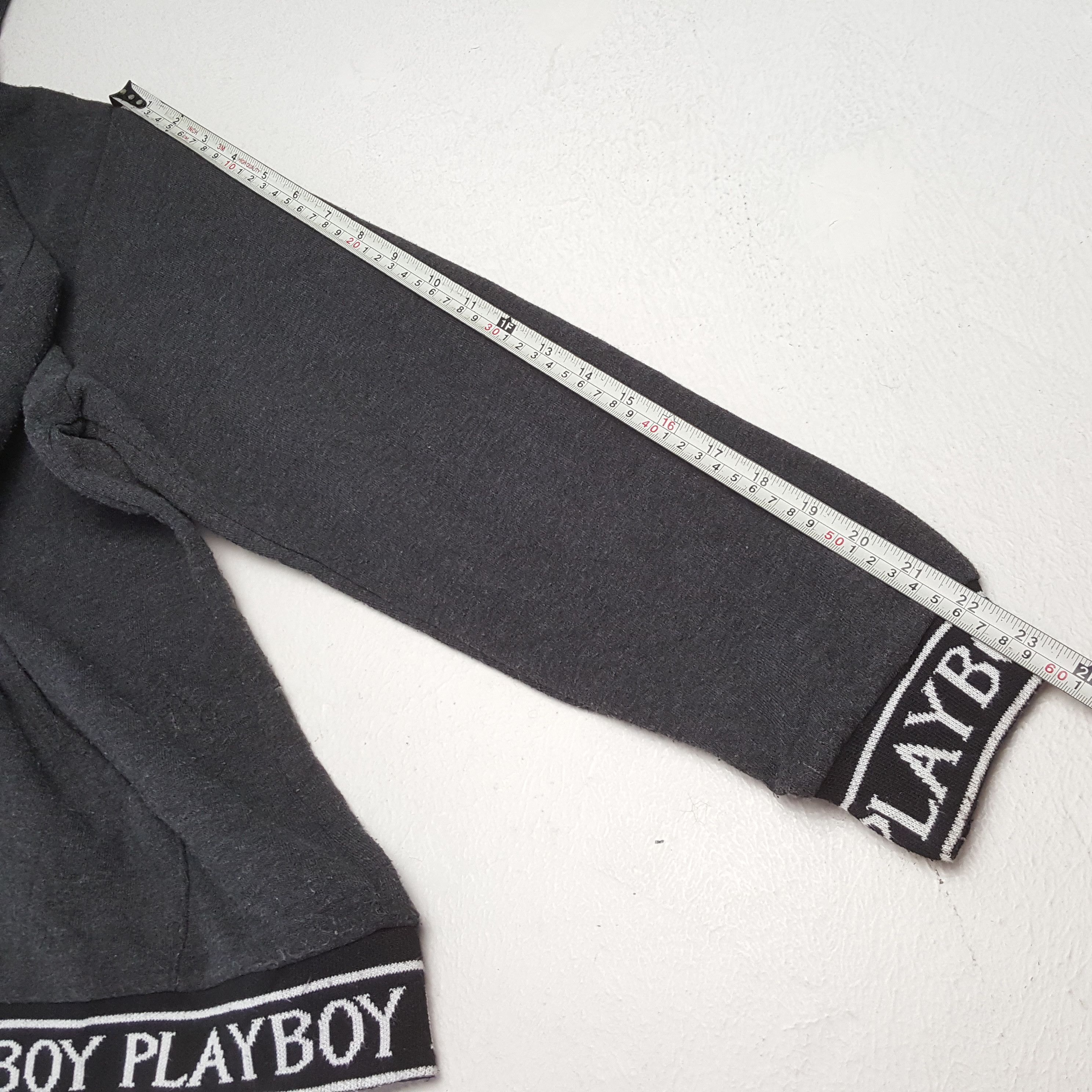 Playboy × Vintage PLAYBOY Fashion Style Zipper Hoodies Size US S / EU 44-46 / 1 - 6 Thumbnail