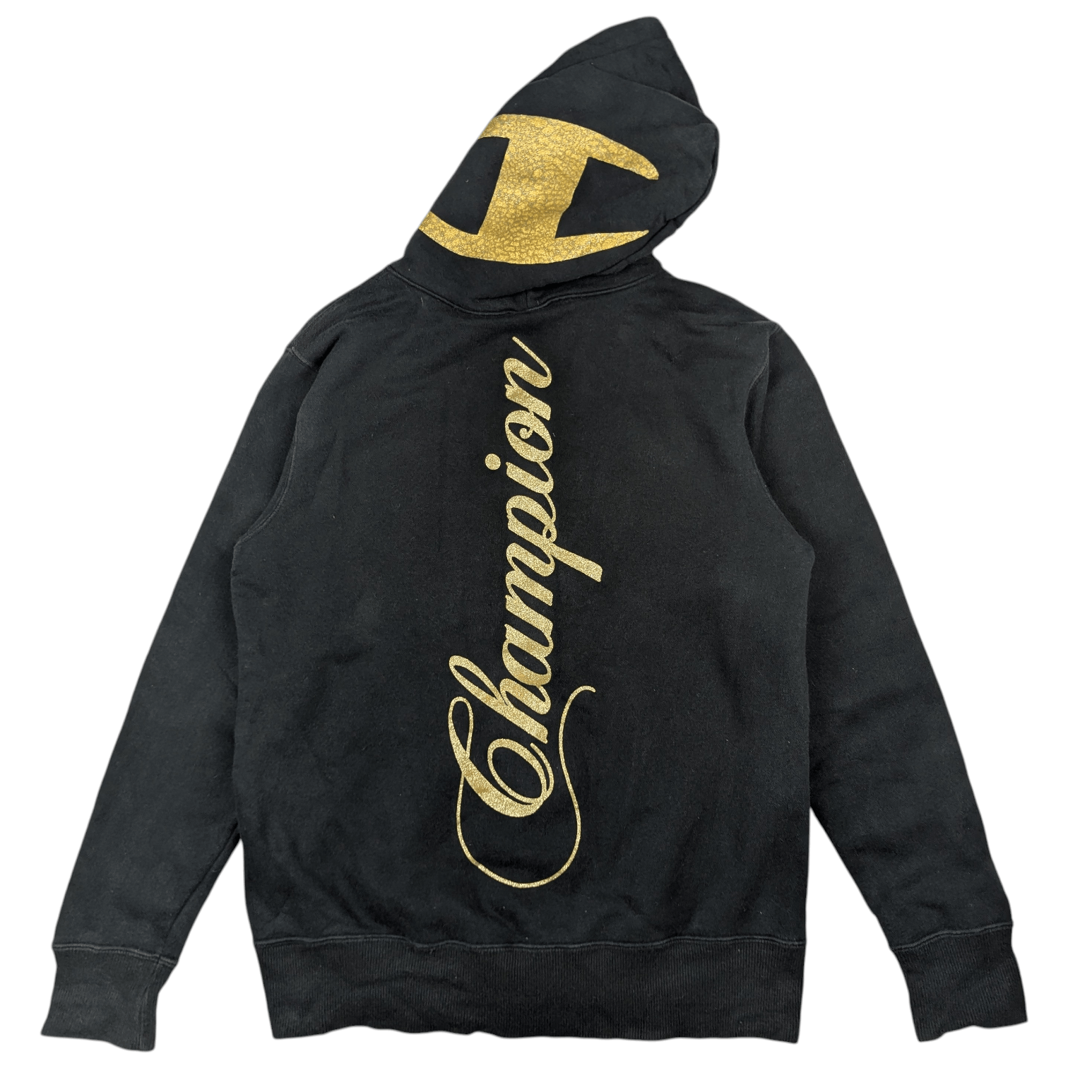 Champion CHAMPION Big Spell Out Logo Zipper Hoodie Hip Hop Size S / US 4 / IT 40 - 9 Thumbnail