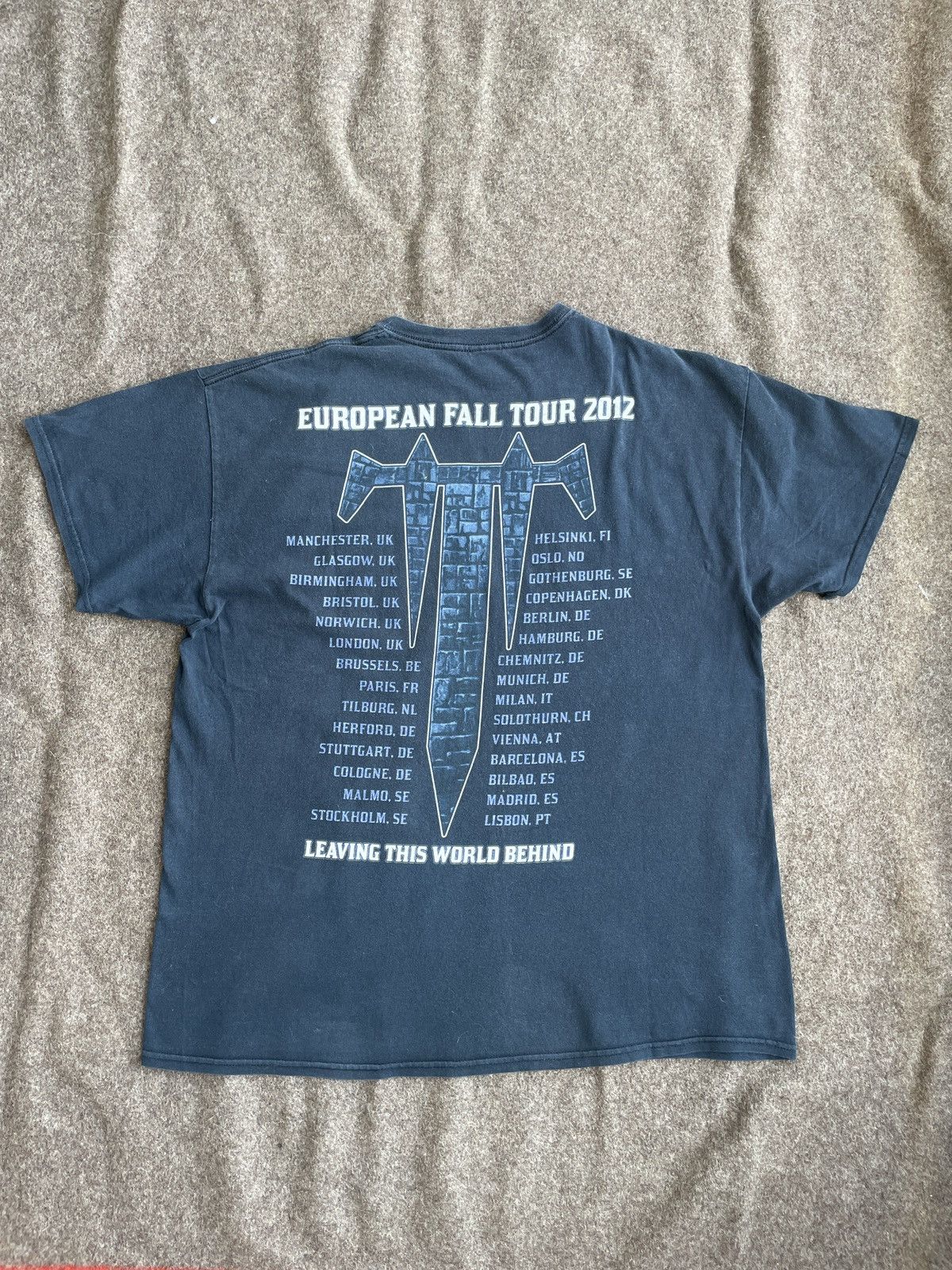 Band Tees Trivium Tour 2012 T-Shirt Size US M / EU 48-50 / 2 - 6 Thumbnail