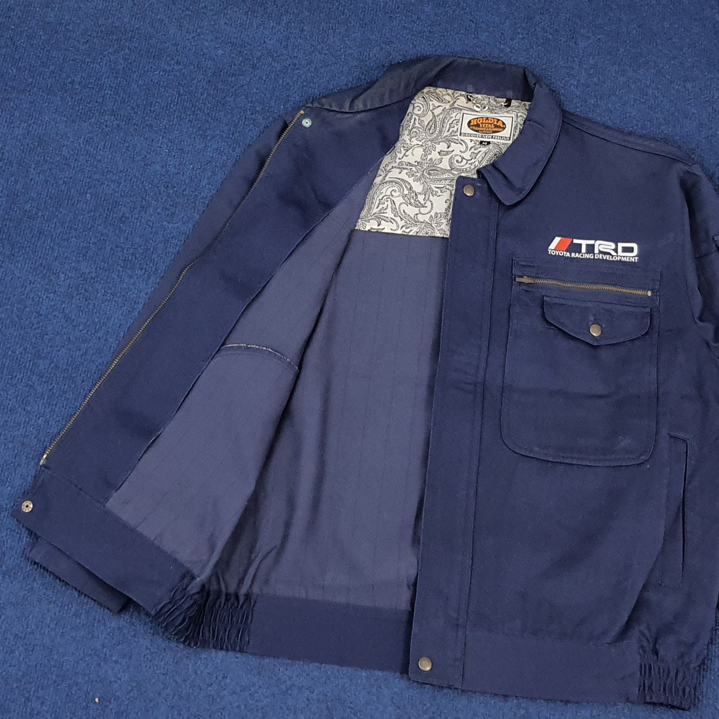 Japanese Brand × Vintage Vintage TRD Toyota Racing Development Japan Brand Jacket Size US L / EU 52-54 / 3 - 6 Thumbnail