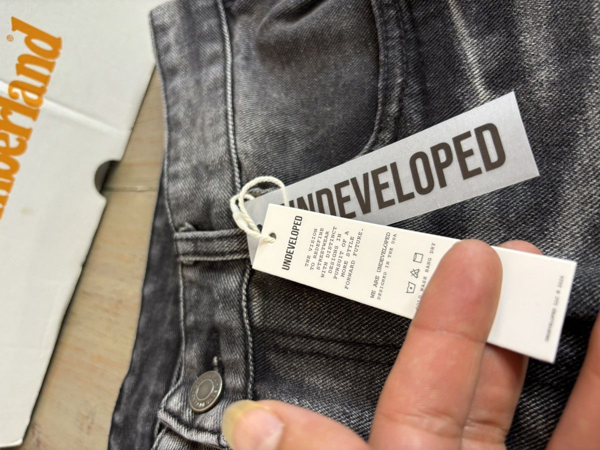 Other Noir Crease Denim Jeans Size US 32 / EU 48 - 4 Thumbnail