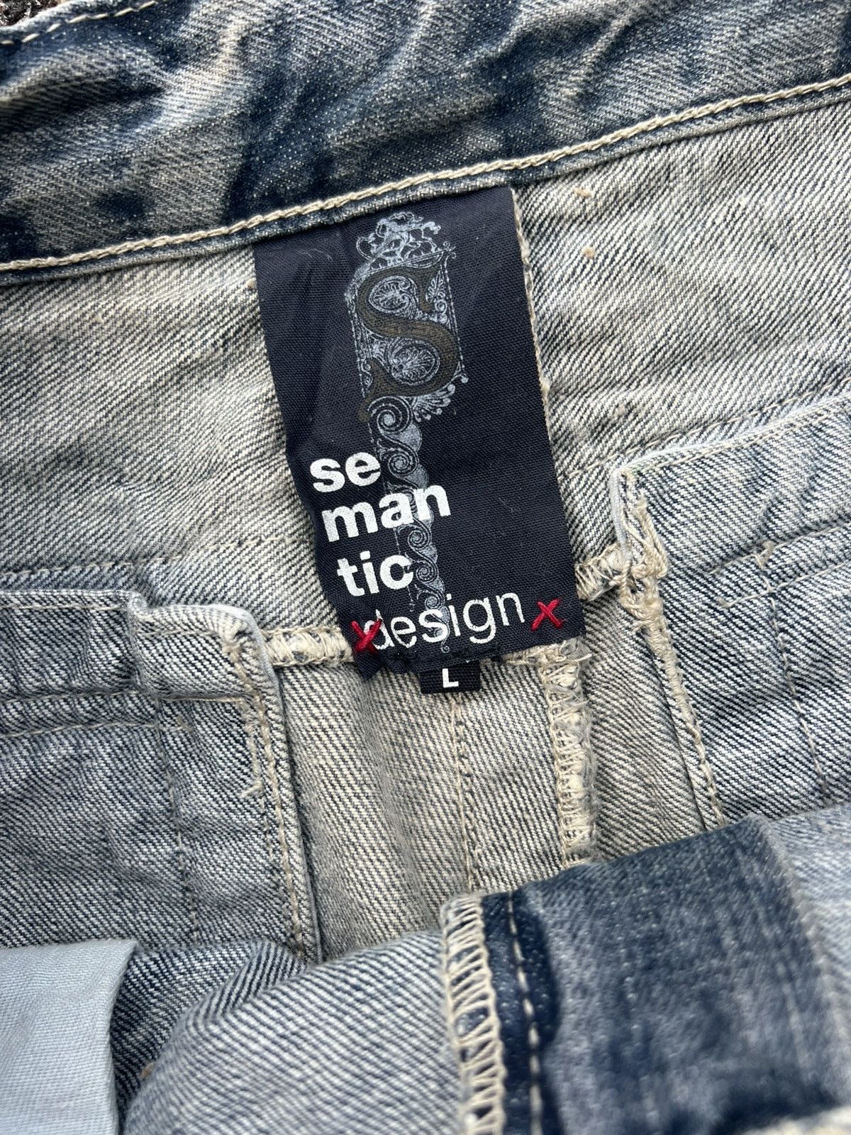 semanticdesign Semanticdesign Distressed Jeans Size US 32 / EU 48 - 3 Thumbnail