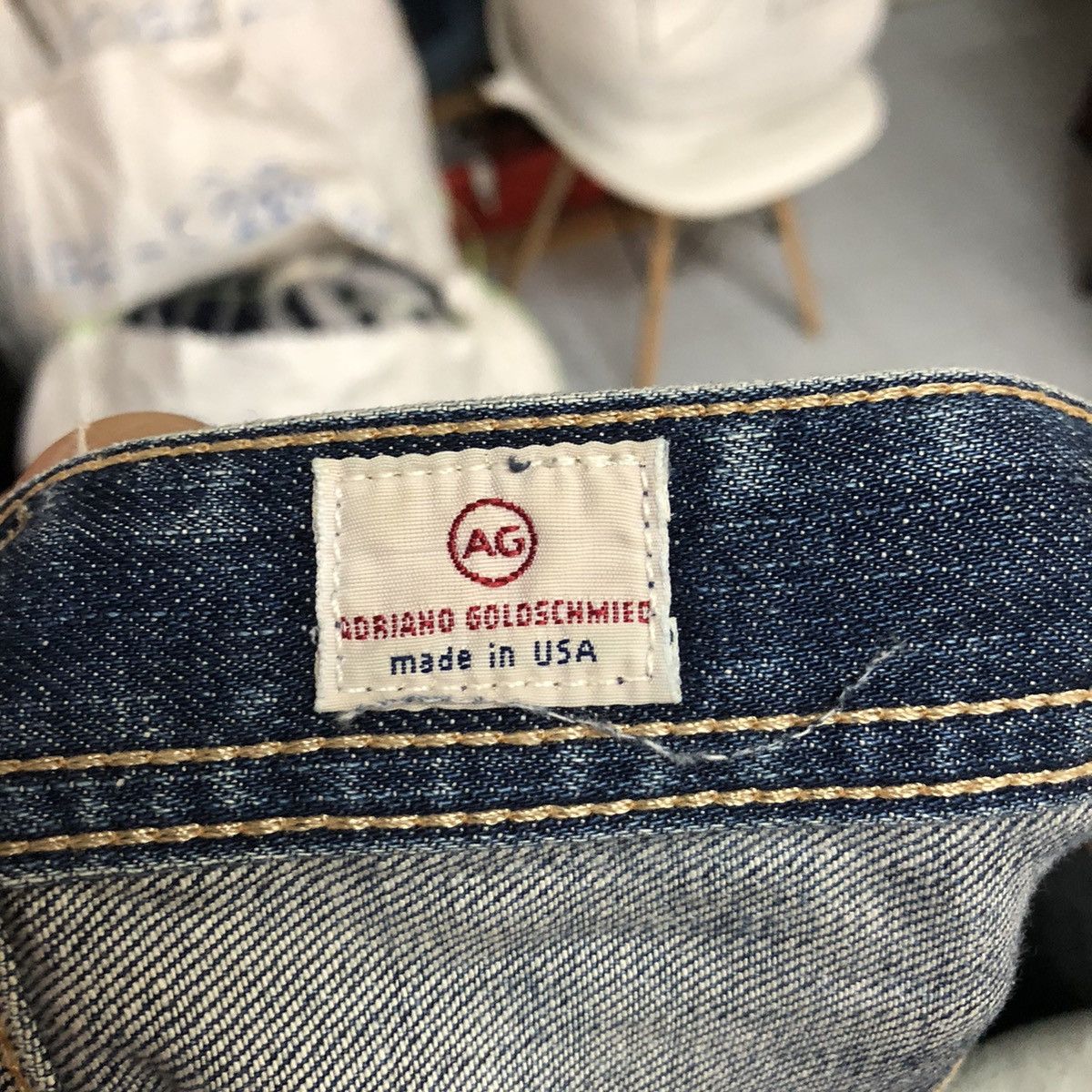 AG Adriano Goldschmied × Vintage DLL AG Adriano Goldschmied Blue Denim Pants #C253 Size US 32 / EU 48 - 17 Thumbnail