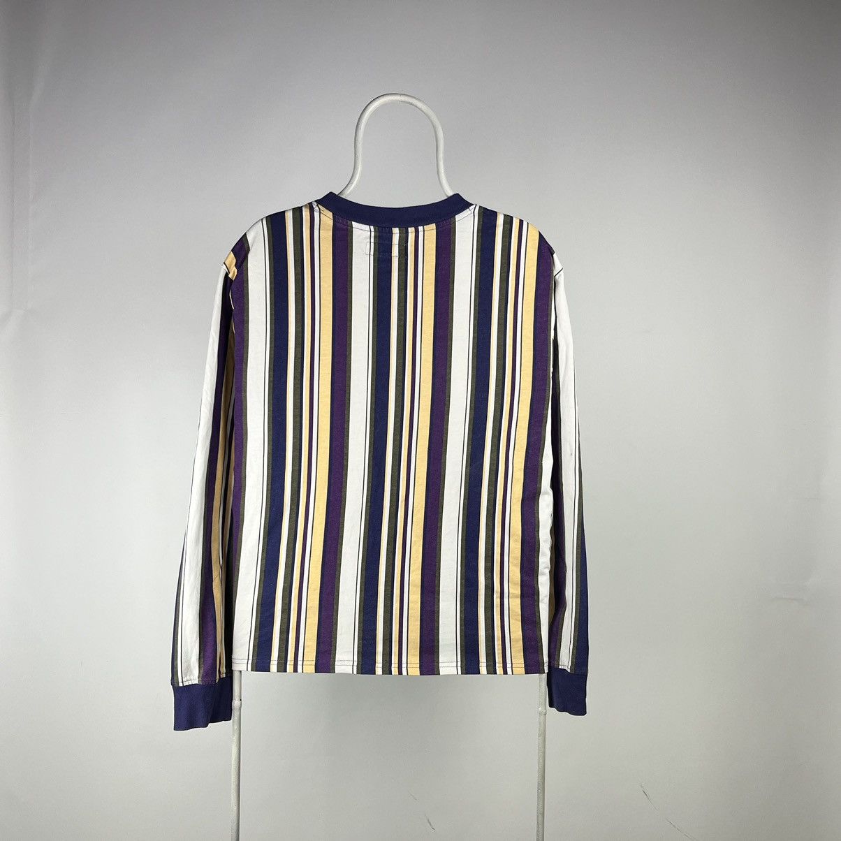 Guess Guess vintage long sleeve striped embroidered size Medium Size US M / EU 48-50 / 2 - 2 Thumbnail