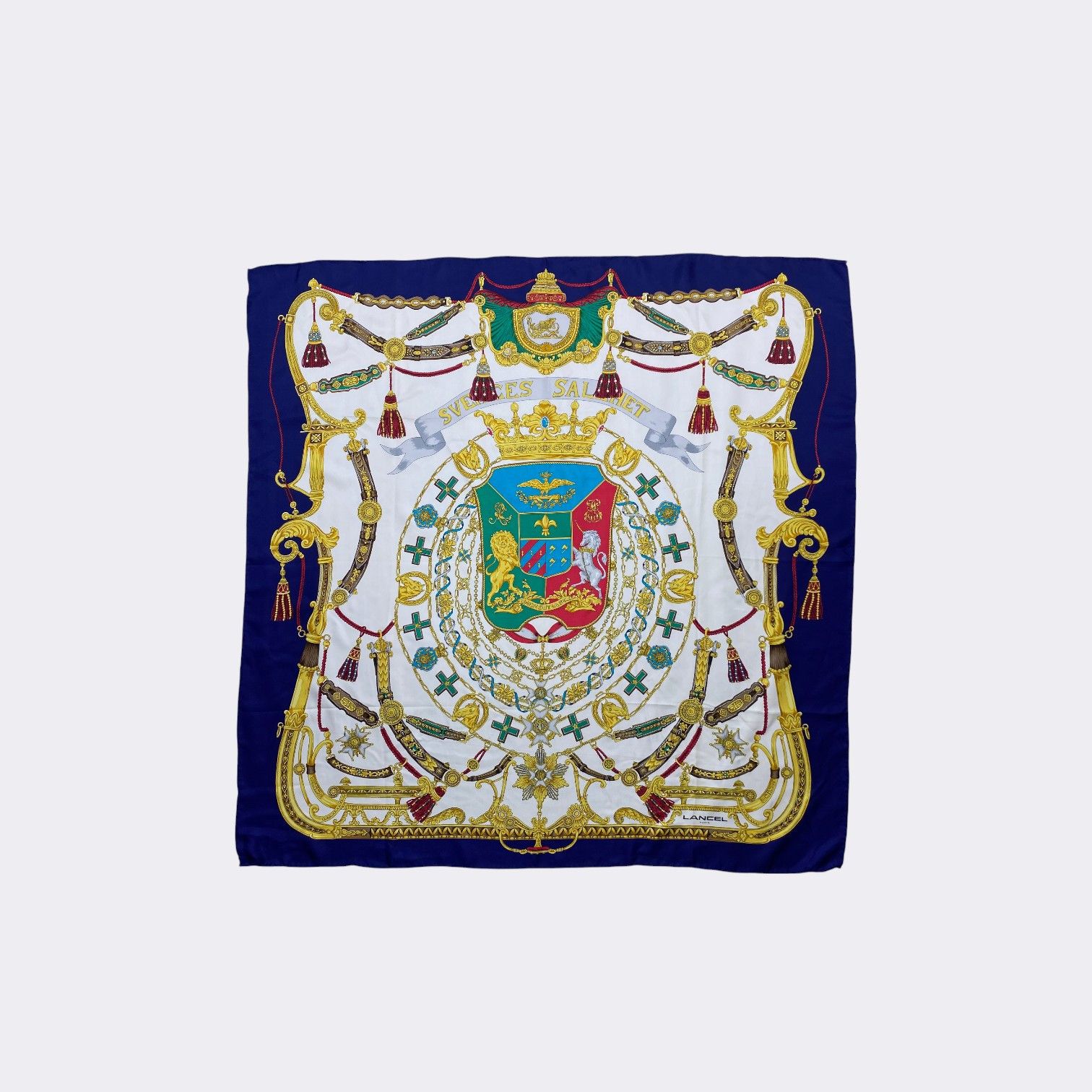 Lancel × Vintage Vintage Lancel Handkerchief Neckerchief Bandana H277P Size ONE SIZE - 2 Thumbnail