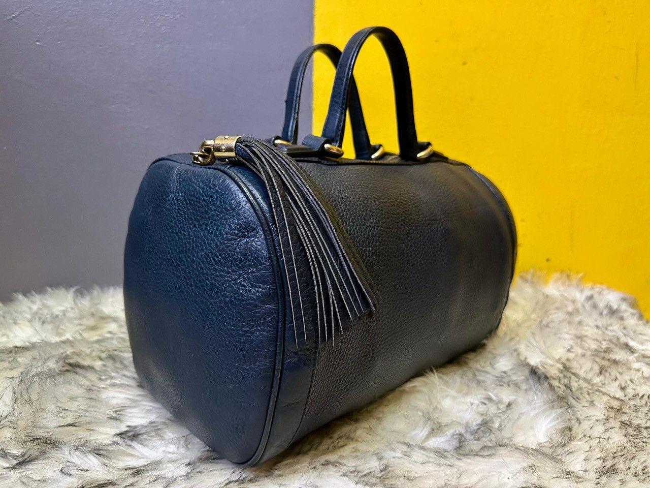 Gucci Authentic Gucci Soho Pebbled Leather Medium Boston Bag Size ONE SIZE - 2 Thumbnail