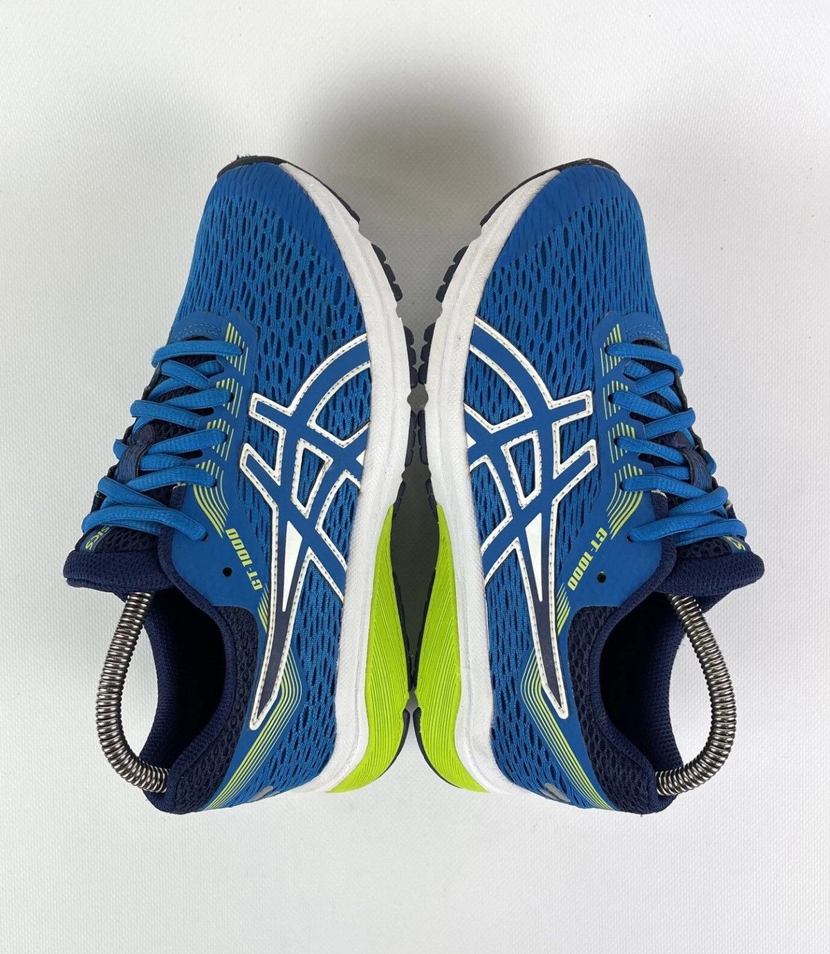 Asics ASICS GT-1000 Running Low Top Light Sneakers Shoes Blue Top Size US 5 / IT 35 - 6 Thumbnail