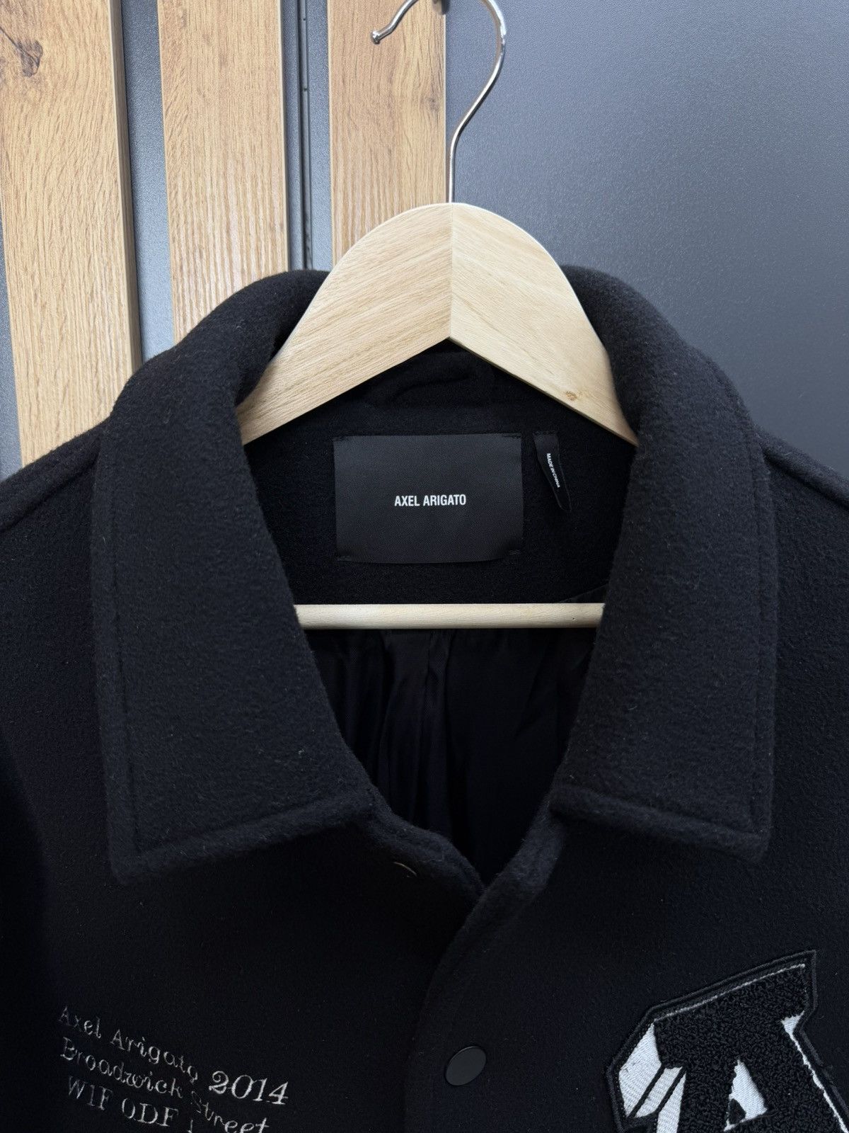 Axel Arigato Axel Arigato illusion Varsity Bomber Jacket Size L Size US L / EU 52-54 / 3 - 13 Thumbnail