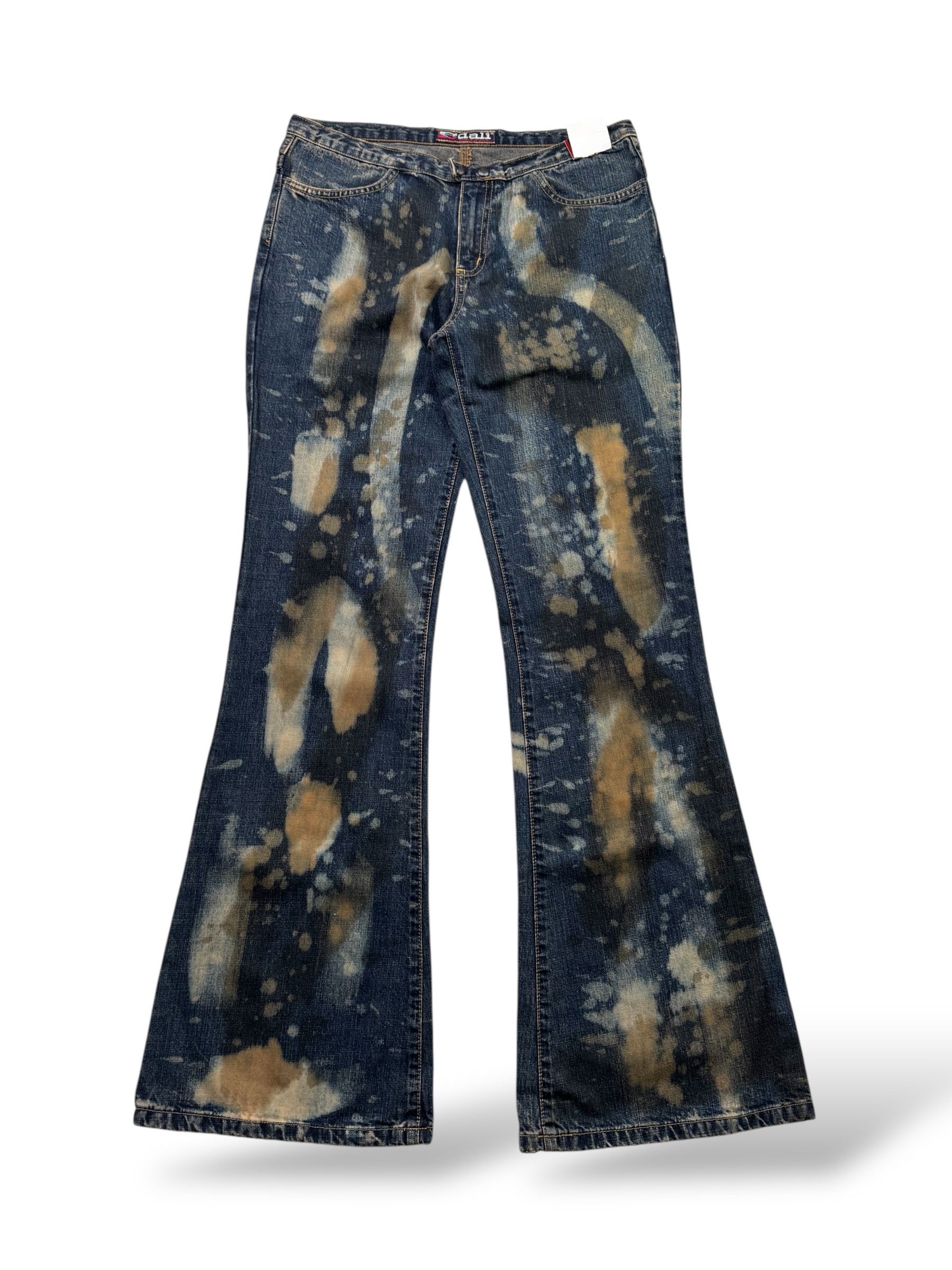 Vintage Vintage Faded Flare Jeans W435(V9) Size US 31 - 1 Thumbnail