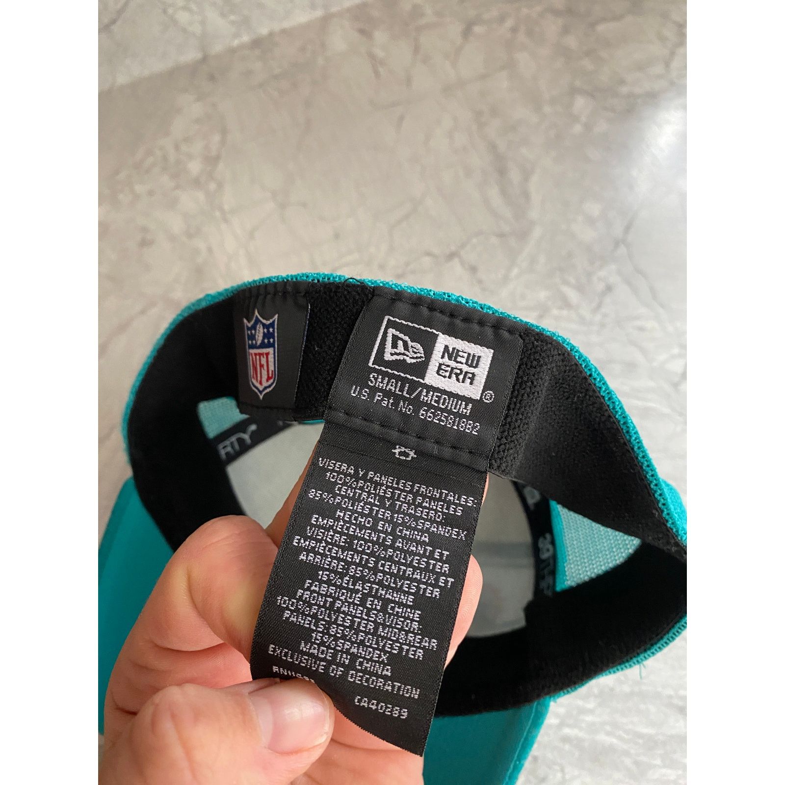 New Era Miami Dolphins New Era 39Thirty Strech-Fit Hat Size S/M Size ONE SIZE - 8 Thumbnail