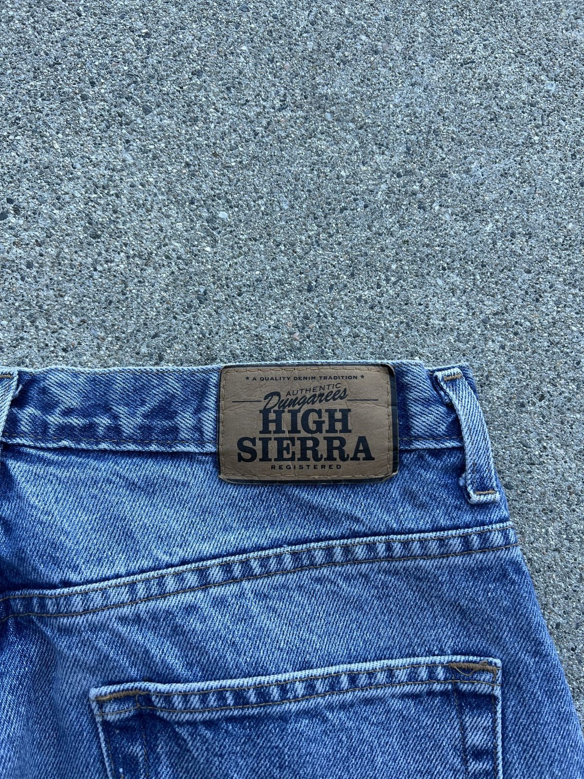 High Sierra × Vintage Vintage 90s High Sierra Loose Fit Medium Indigo Jeans Size US 32 / EU 48 - 4 Thumbnail