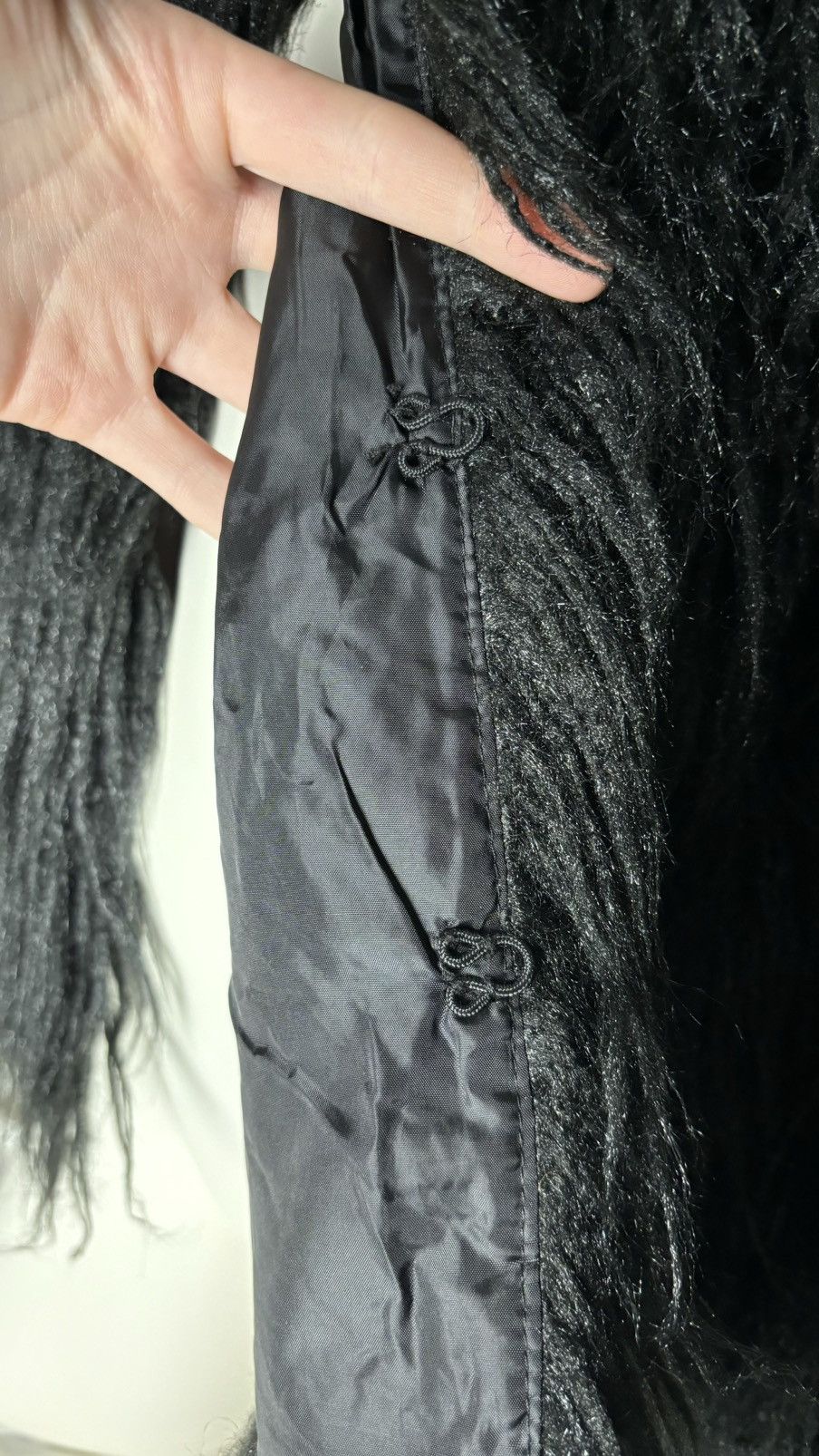 Vintage Faux fur mohair opium style jacket coat Size M / US 6-8 / IT 42-44 - 10 Thumbnail