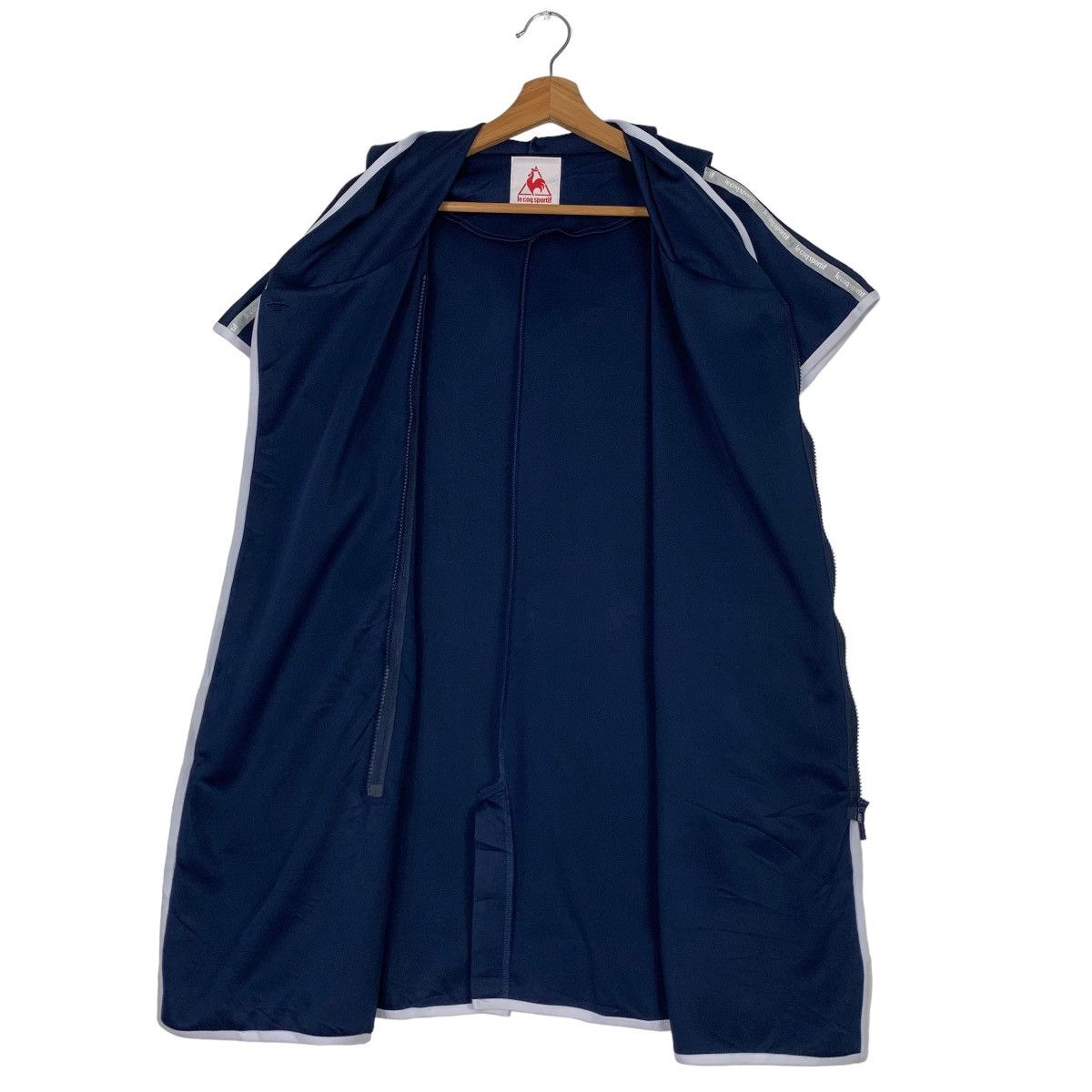 Le Coq Sportif LE COQ SPORTIF Hoodie Sleeveless Jacket #0125-C7 Size US L / EU 52-54 / 3 - 13 Thumbnail