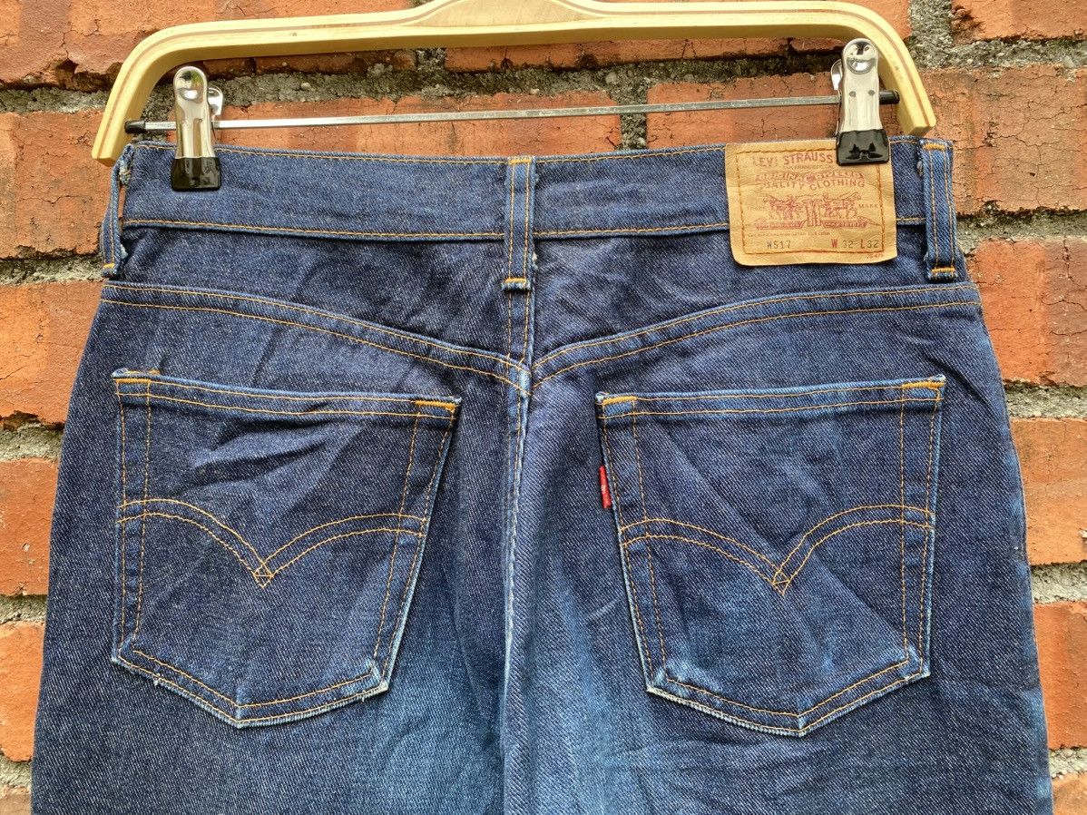 Levi's Vintage Clothing W29x30 Vintage levi's 517 flare bell bottom bootcut Size US 29 - 3 Thumbnail