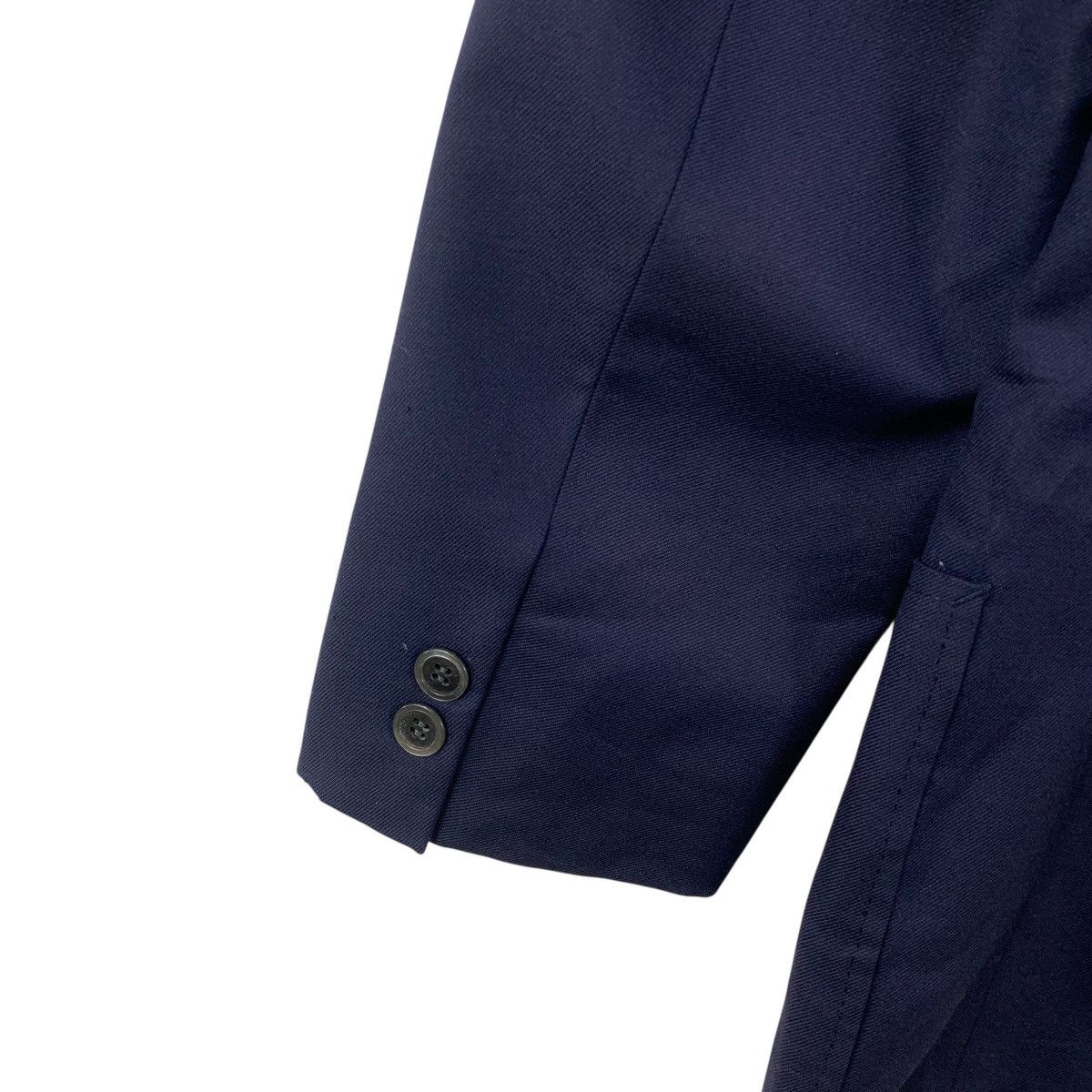 Yohji Yamamoto Vintage YOHJI YAMAMOTO DURBAN x PIATTELLI Wool Blazer Coat Size 42R - 8 Thumbnail