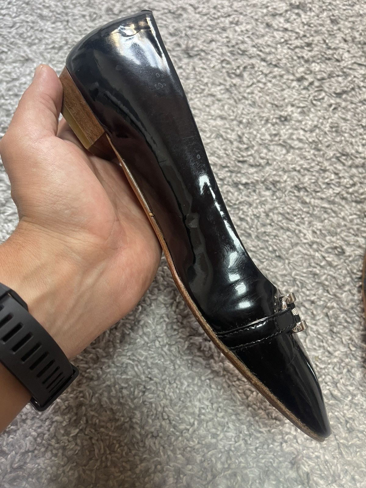 Bally Bally Vintage Patent Leather Pump size EU38 US 8 Size US 8 / IT 38 - 10 Thumbnail