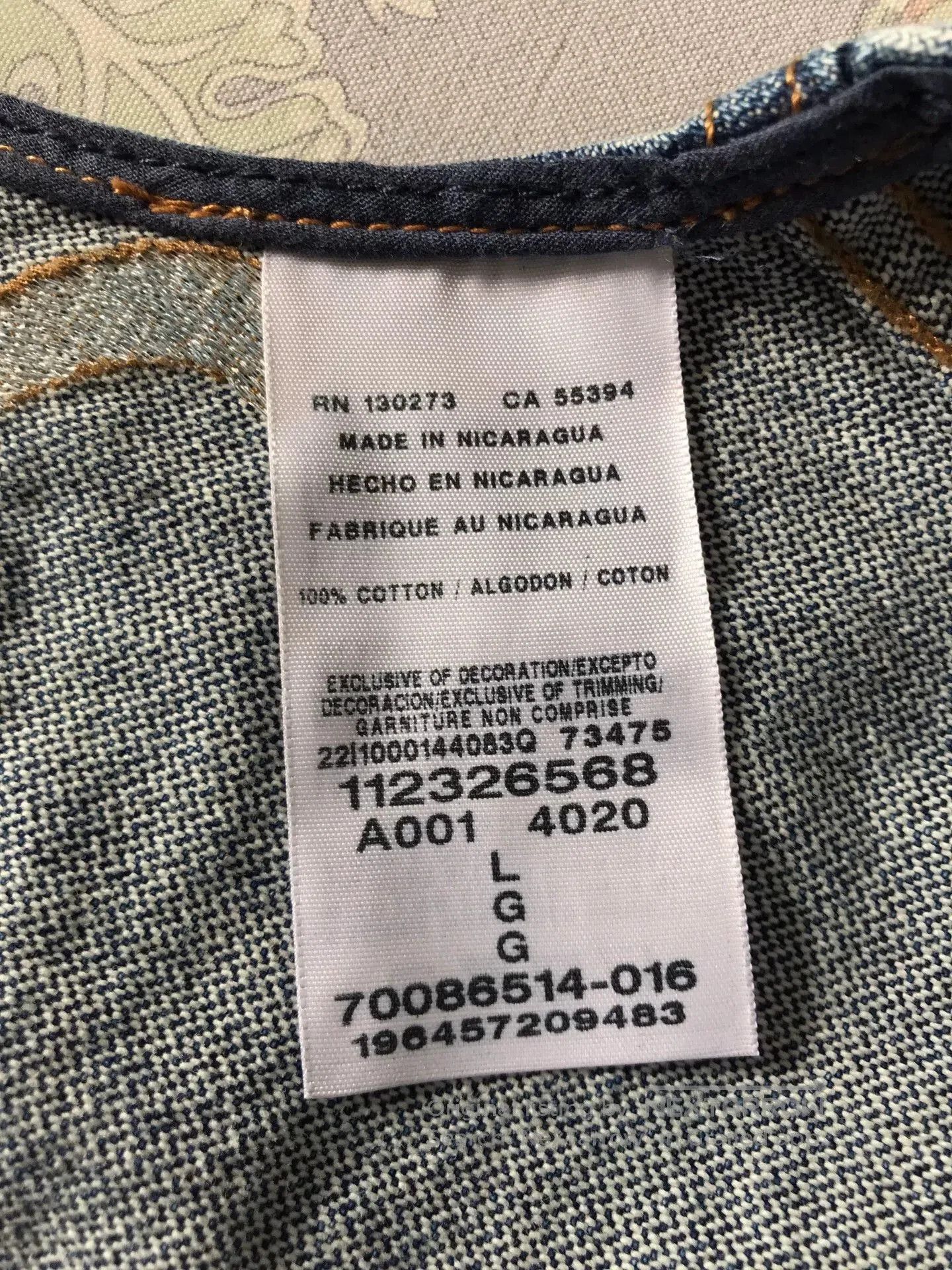 Wrangler Wrangler x Yellowstone Western Denim Vest. Size US L / EU 52-54 / 3 - 9 Thumbnail