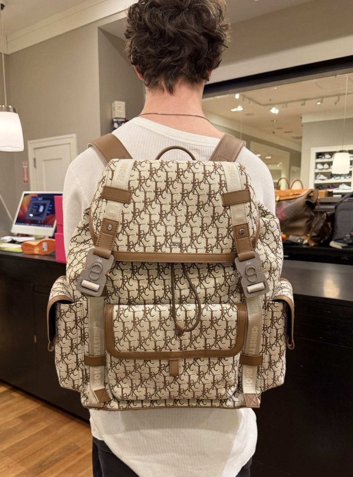 Dior Dior X Cactus Jack Hit The Road Backpack Size ONE SIZE - 10 Thumbnail